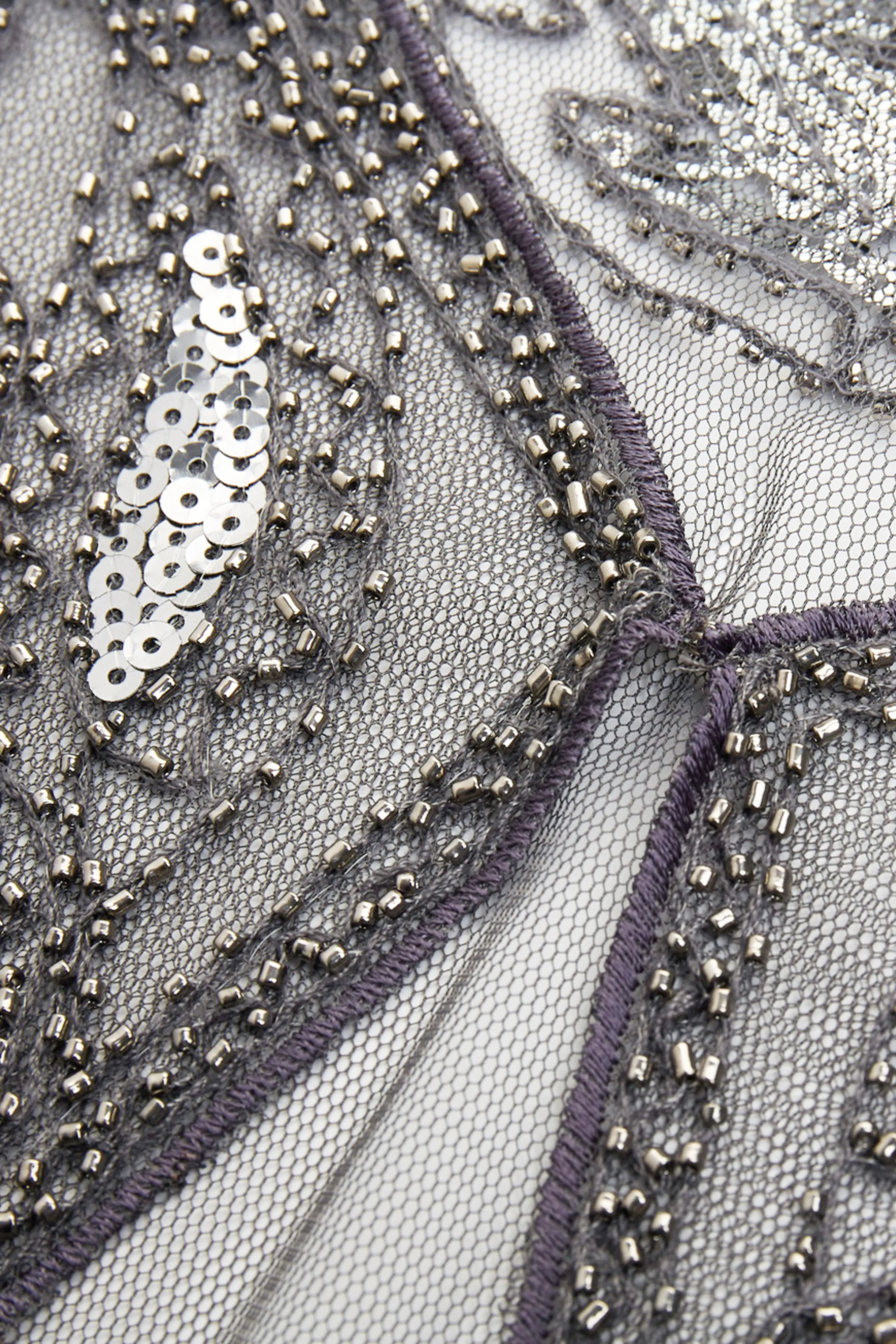 1920s Sequin Beaded Gatsby Shawl sold by BABEYOND product image thumbnail 2