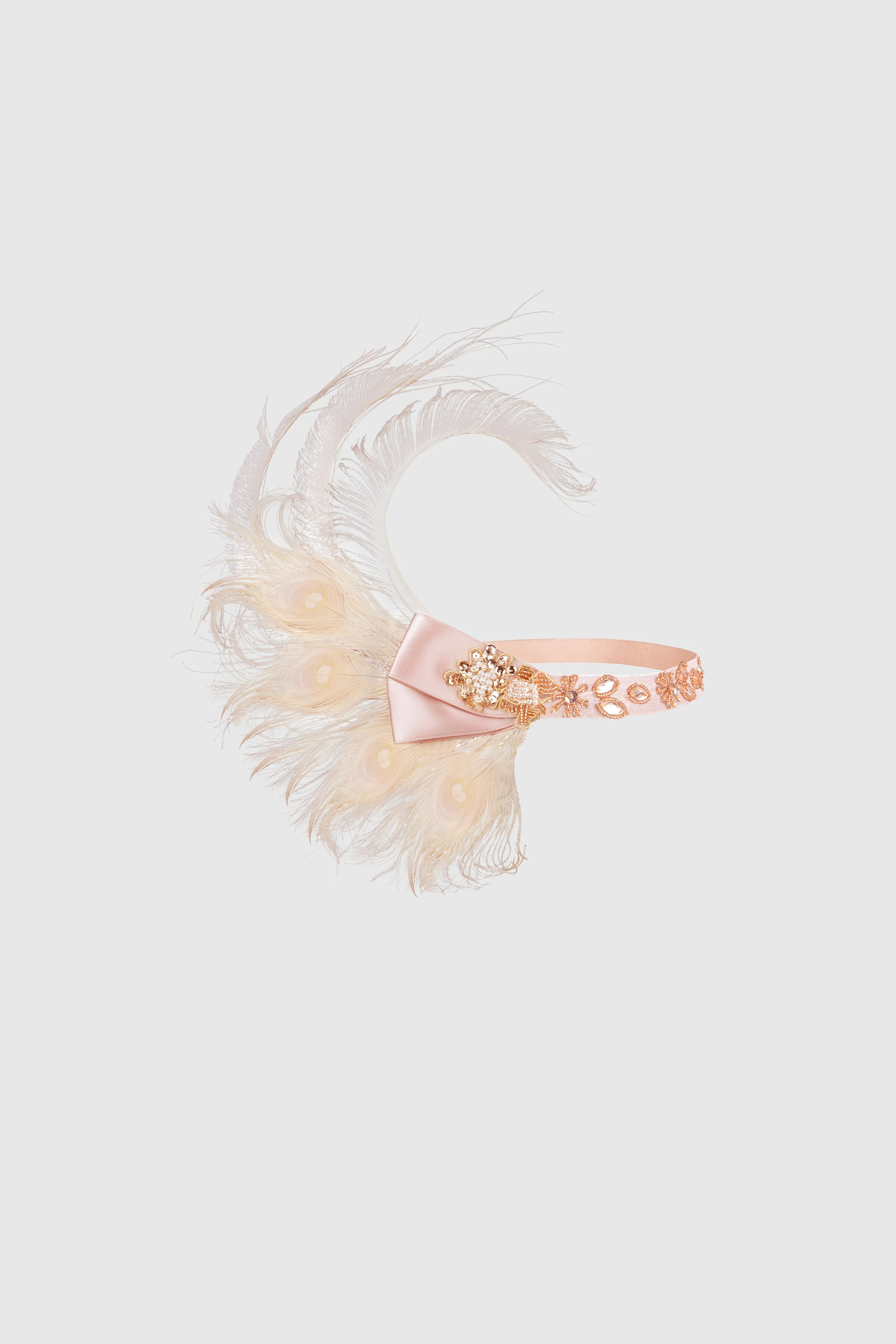 Assorted Gems Satin Headband sold by BABEYOND