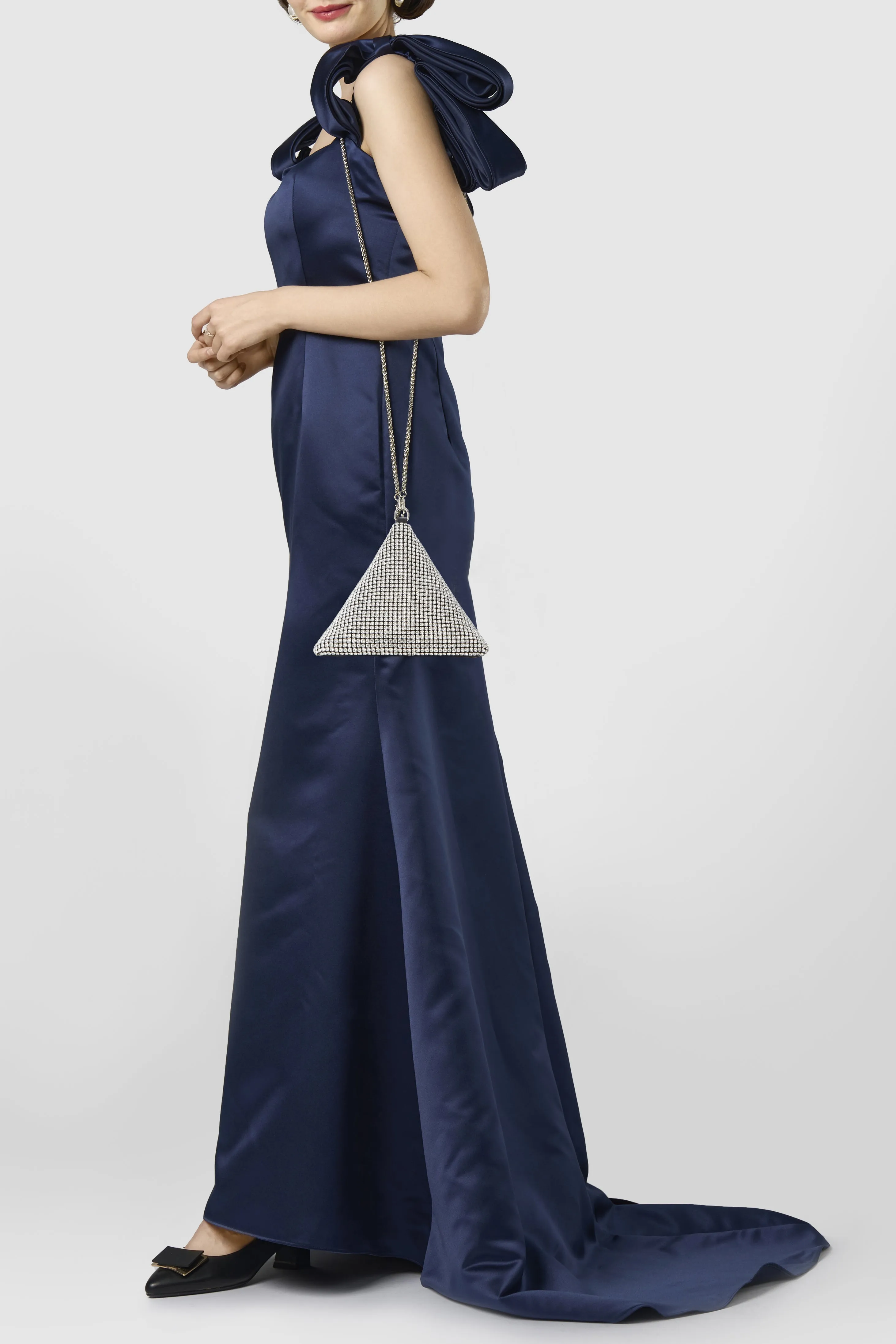 Triangle Rhinestone Evening Purse sold by BABEYOND product image thumbnail 4