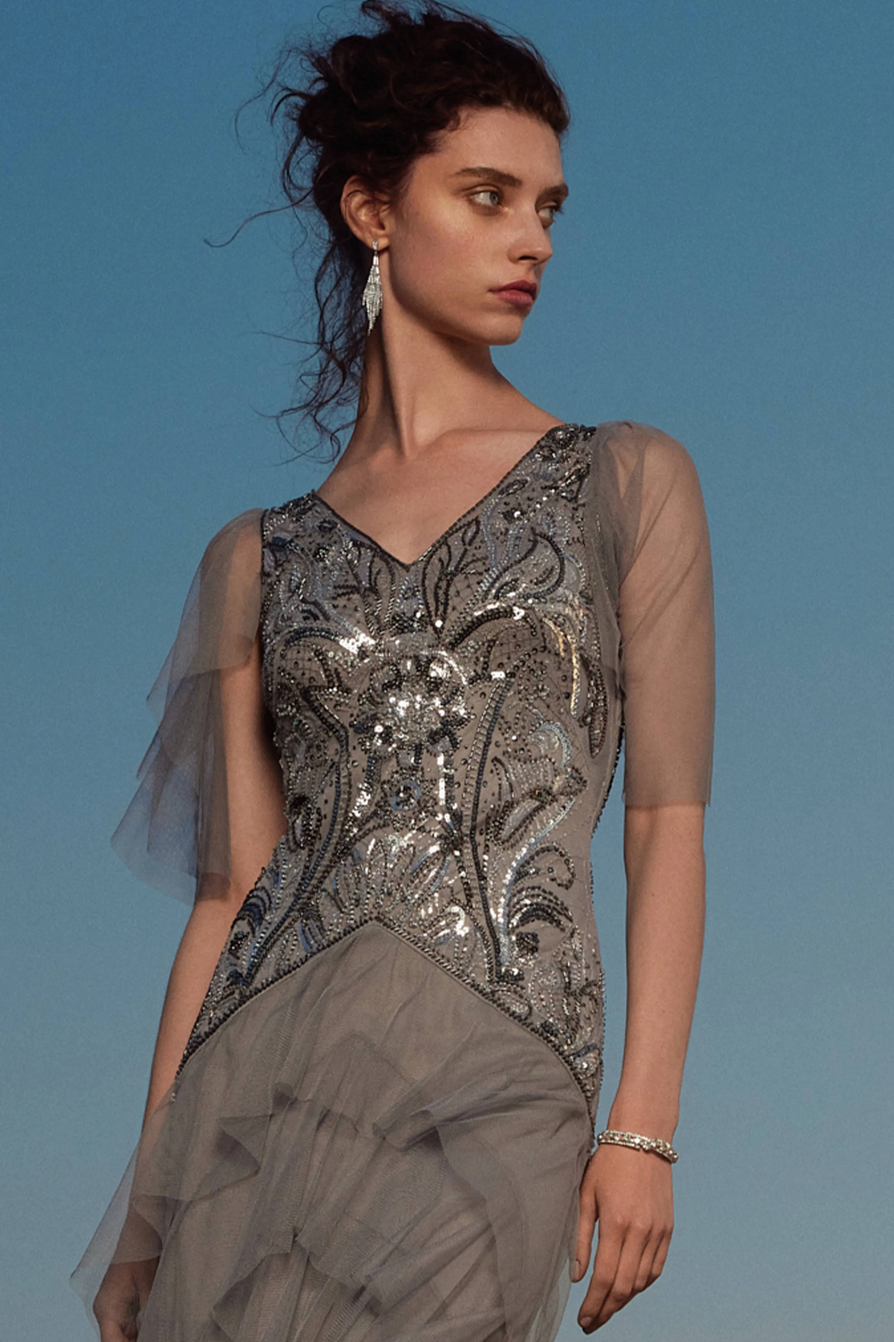 Shiny Crystal Wrap Open Bracelet sold by BABEYOND product image thumbnail 5