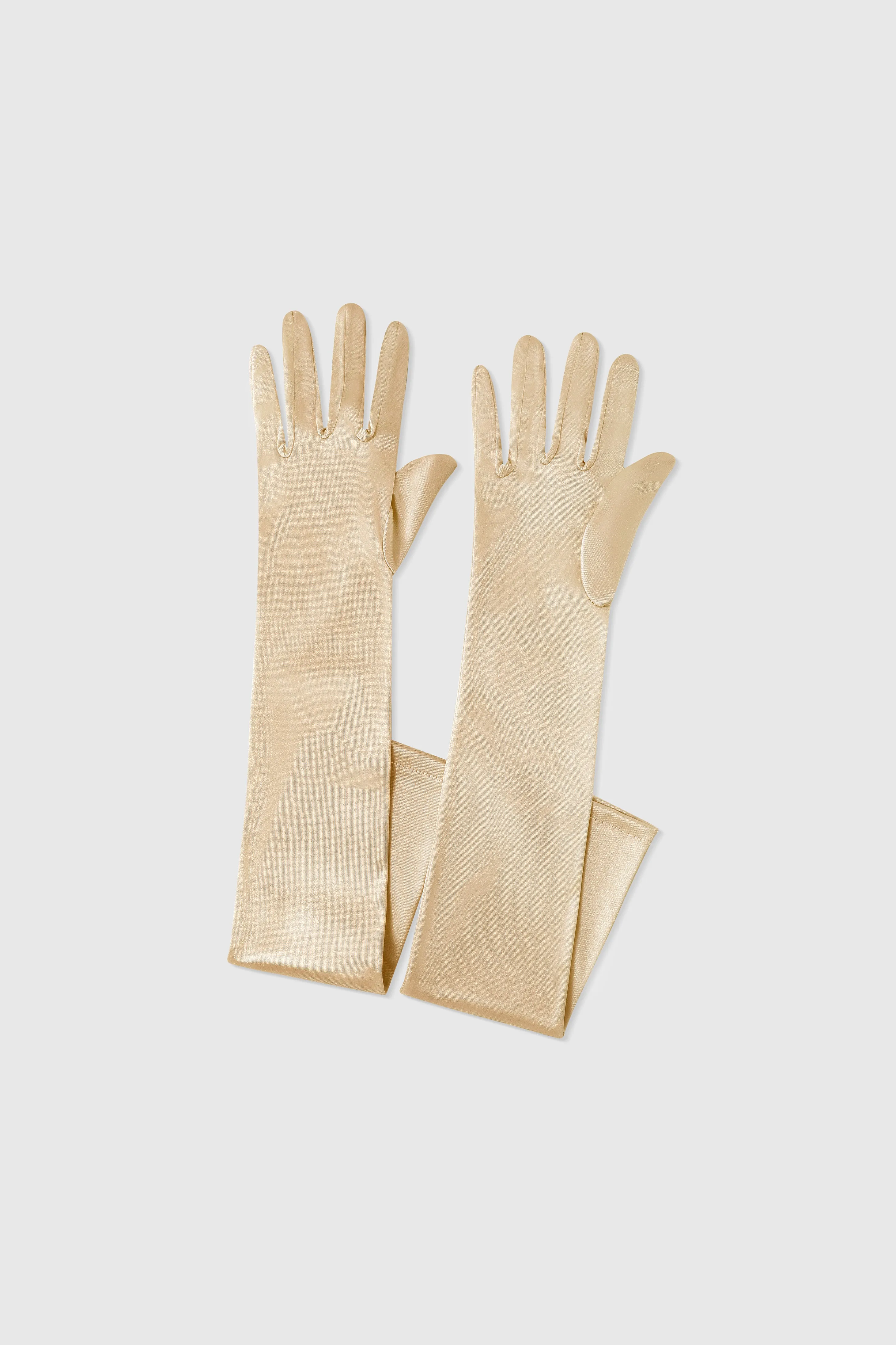 21.6" Elbow Length Satin Flapper Gloves sold by BABEYOND