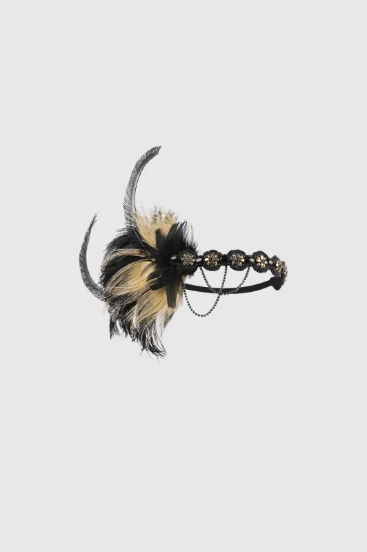 Carnival Sequined Showgirl Headpiece sold by BABEYOND