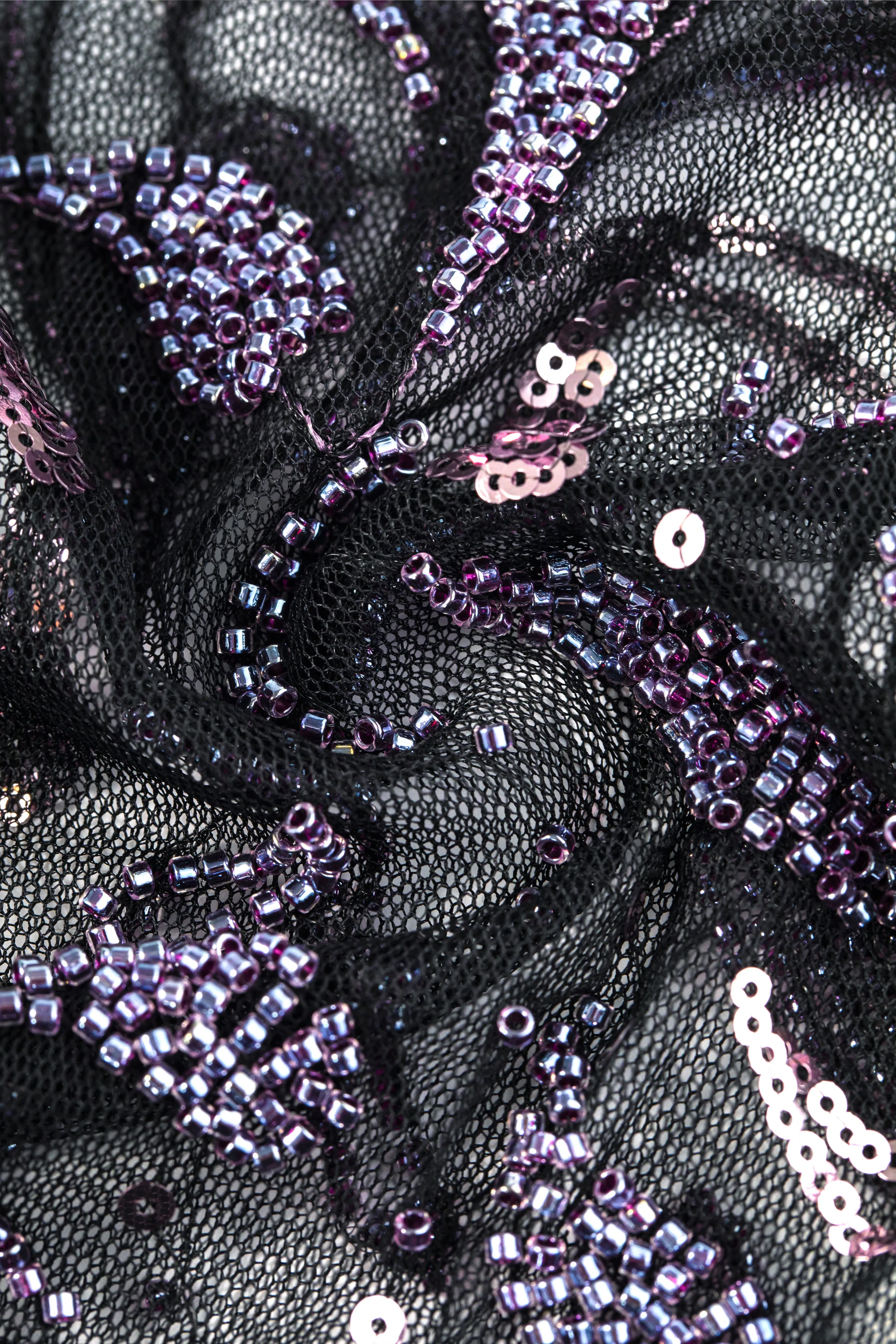 1920s Beaded Fringe Floral Shawl sold by BABEYOND product image thumbnail 5