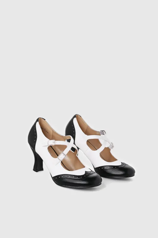 Closed Toe Ankle Cross Strap Shoes sold by BABEYOND