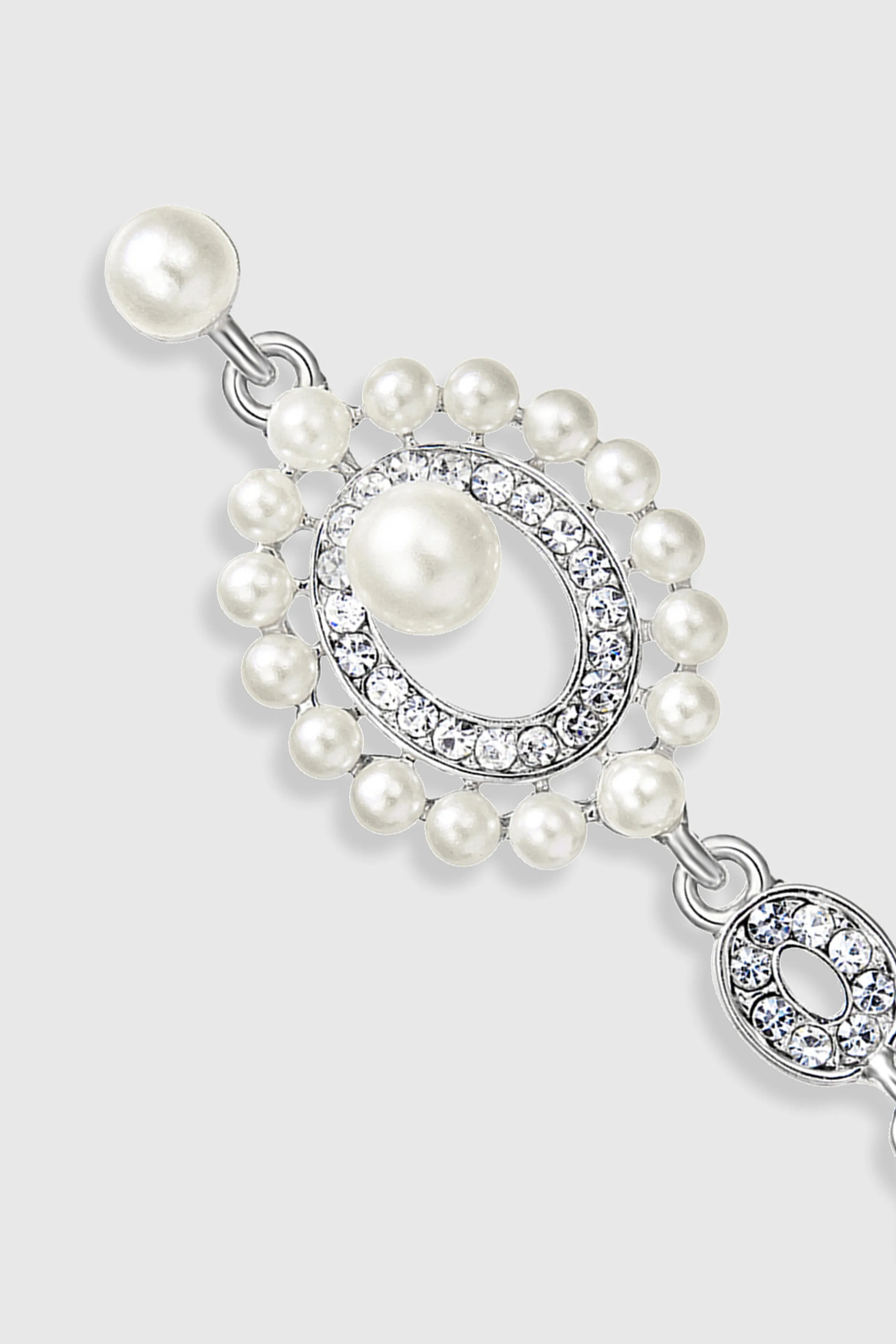 Classic Round Diamond Tassel Earrings sold by BABEYOND product image thumbnail 2