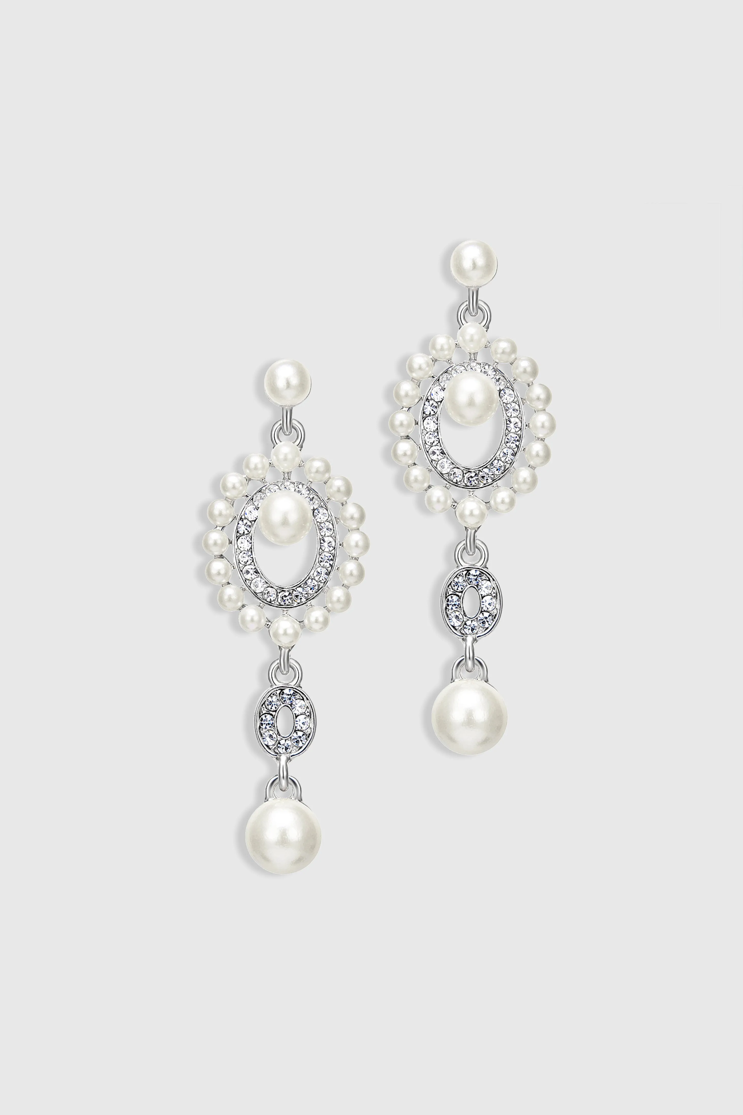 Classic Round Diamond Tassel Earrings sold by BABEYOND
