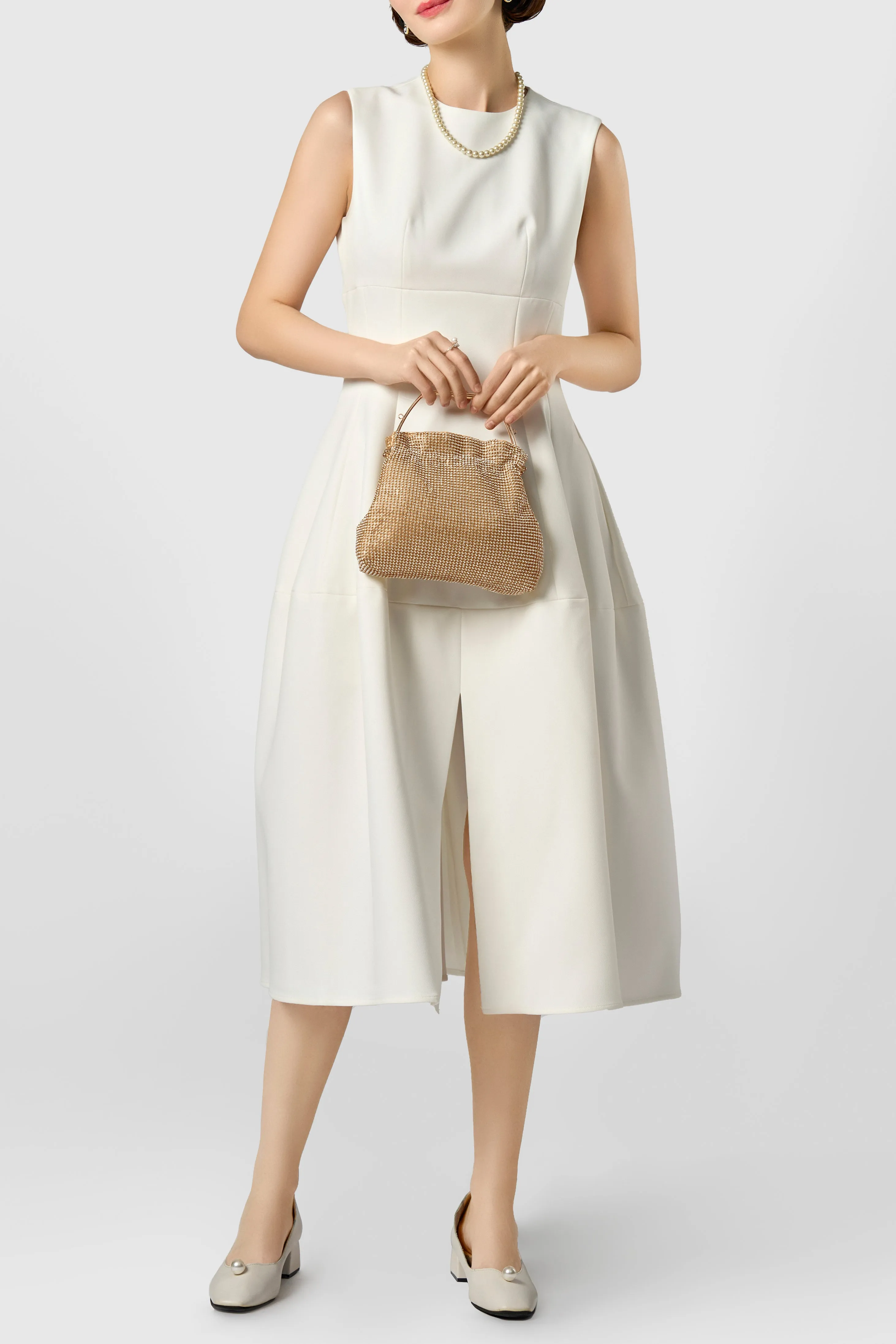 1920s Rhinestone Decor Chain Clutch sold by BABEYOND product image thumbnail 5