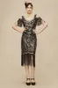 Beaded Off Shoulder Flapper Dress sold by BABEYOND