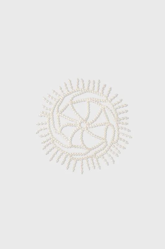 Fully Beaded Pearl Flapper Cap Headpiece sold by BABEYOND