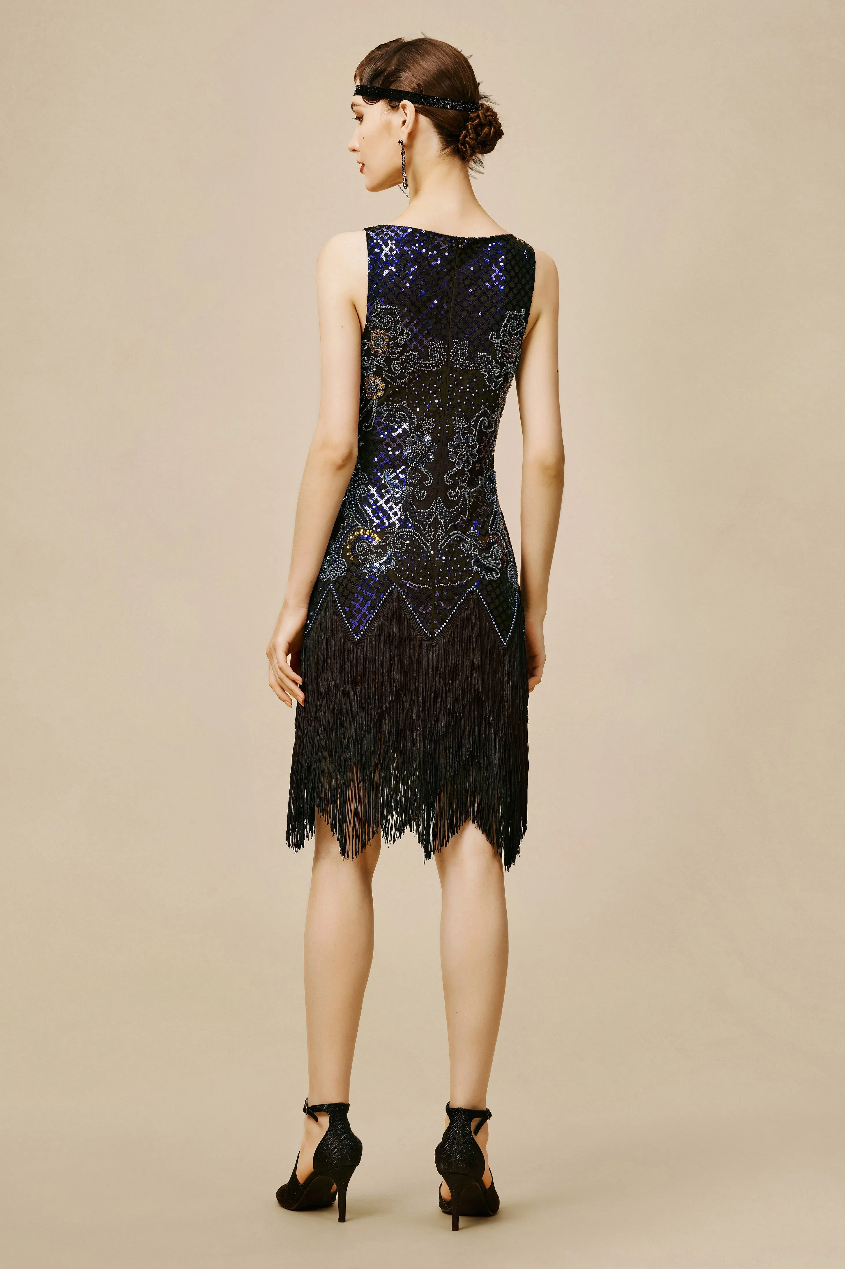 Princesse Tam Tam Cut Out Flapper Dress sold by BABEYOND product image thumbnail 2