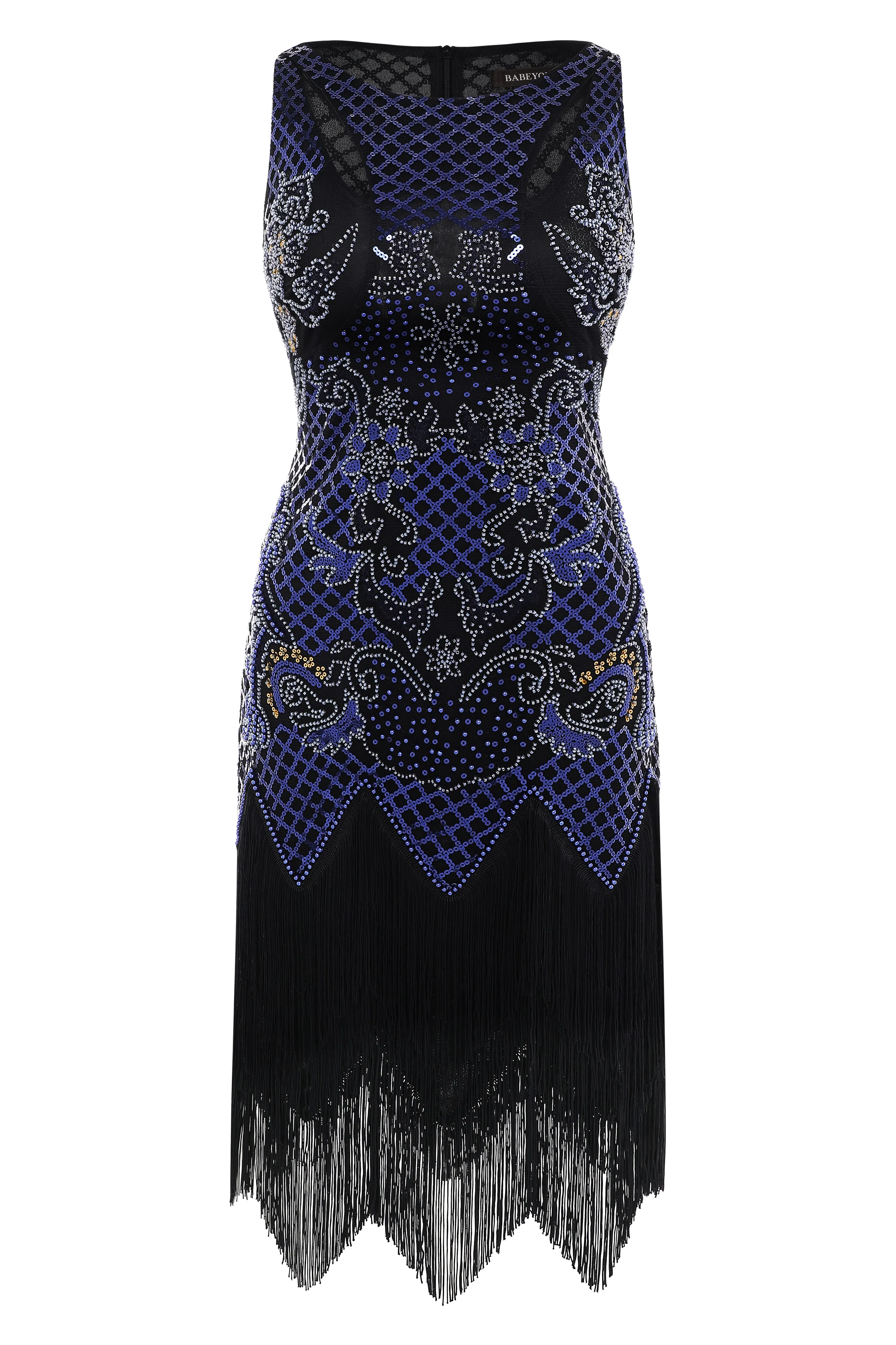 Princesse Tam Tam Cut Out Flapper Dress sold by BABEYOND product image thumbnail 4