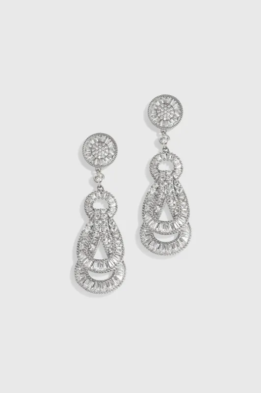 Antique Knotted Pleat Earrings sold by BABEYOND