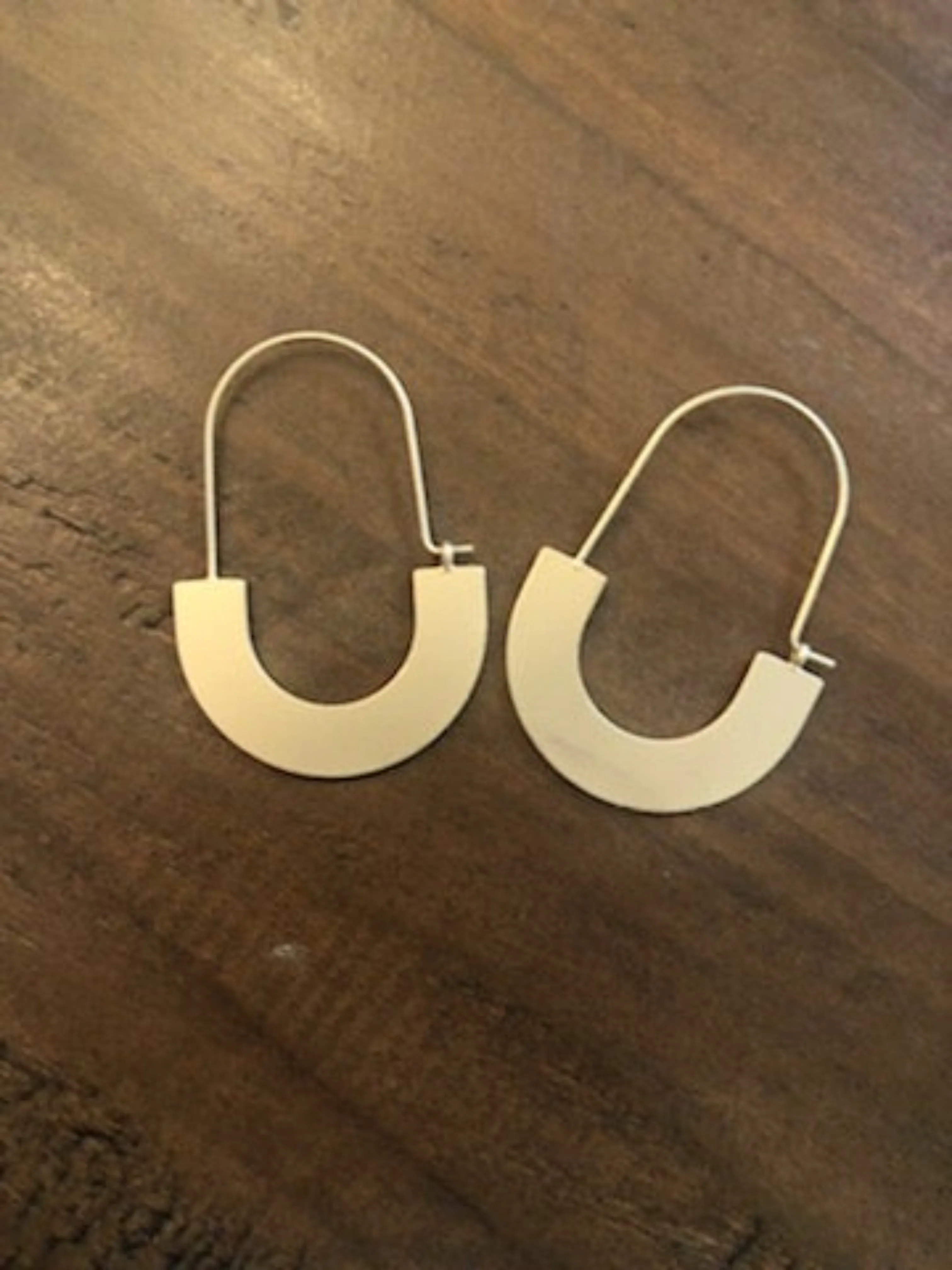 half moon earrings sold by bubs & sass product image thumbnail 3