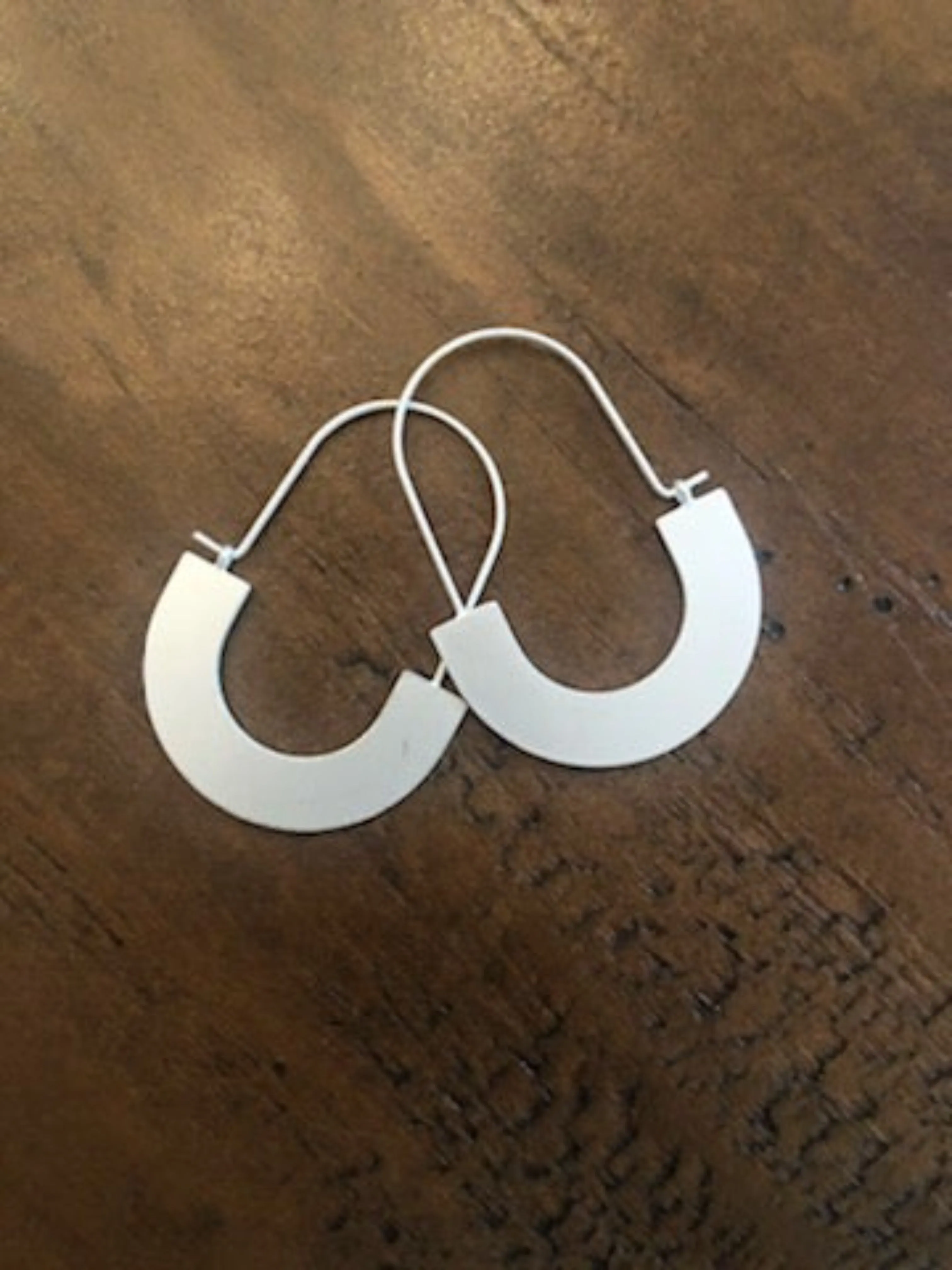 half moon earrings sold by bubs & sass product image thumbnail 2