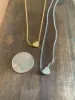 tiny heart necklace sold by bubs & sass