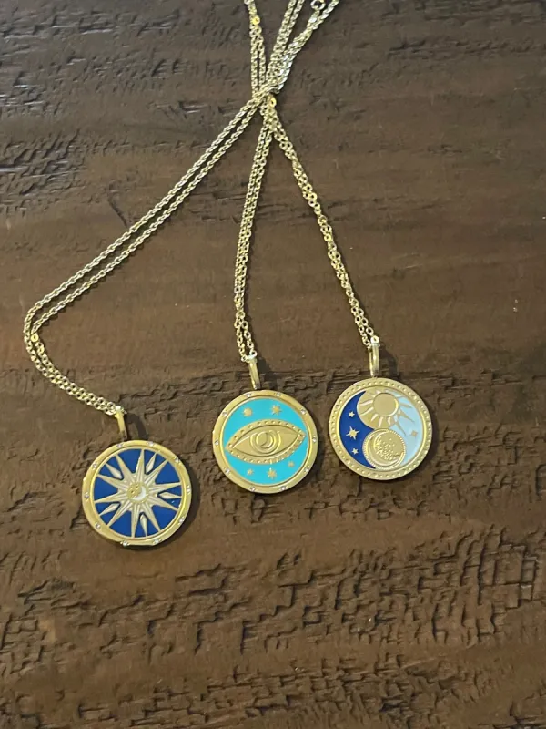 shades of blue coins sold by bubs & sass