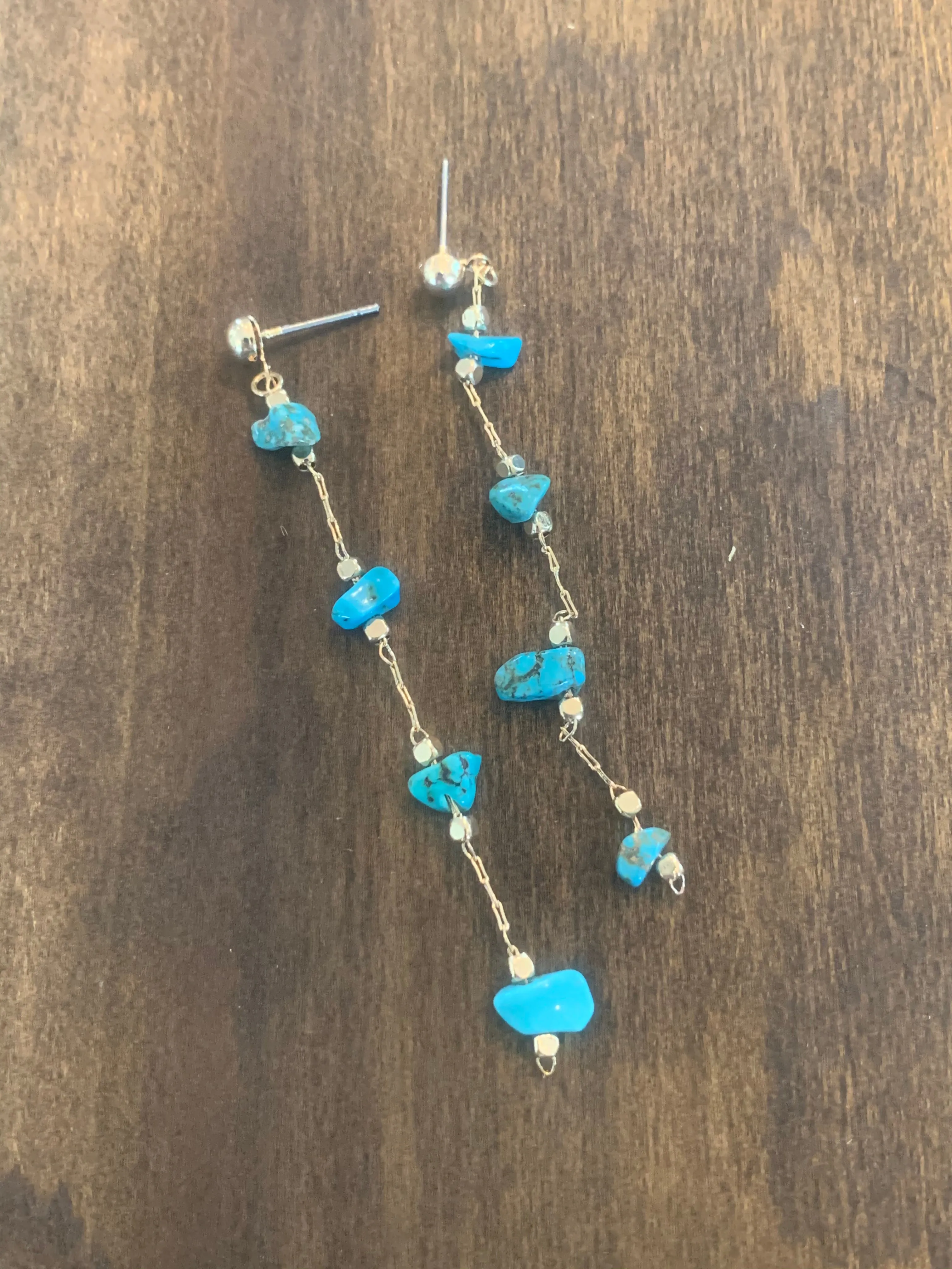 natural gemstone drop dangles sold by bubs & sass product image thumbnail 3