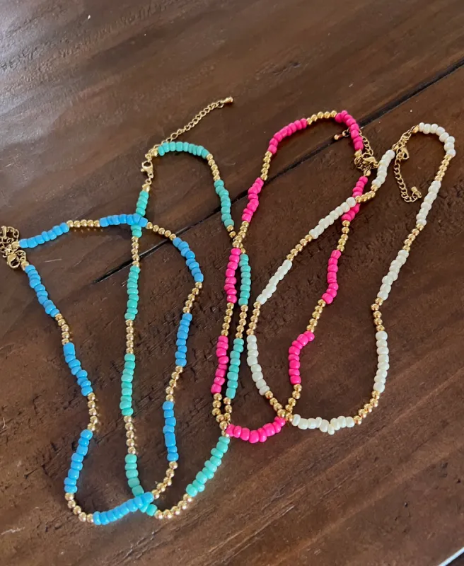 boho beaded chokers sold by bubs & sass