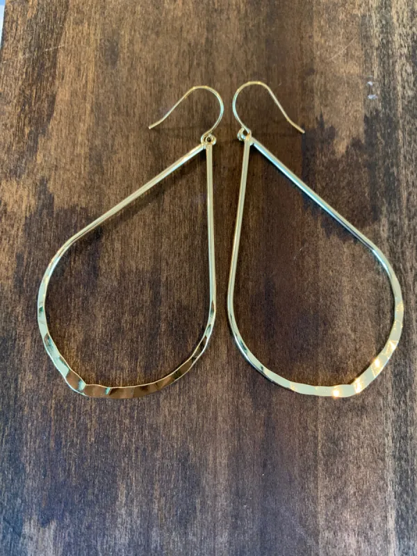 large teardrop earrings sold by bubs & sass