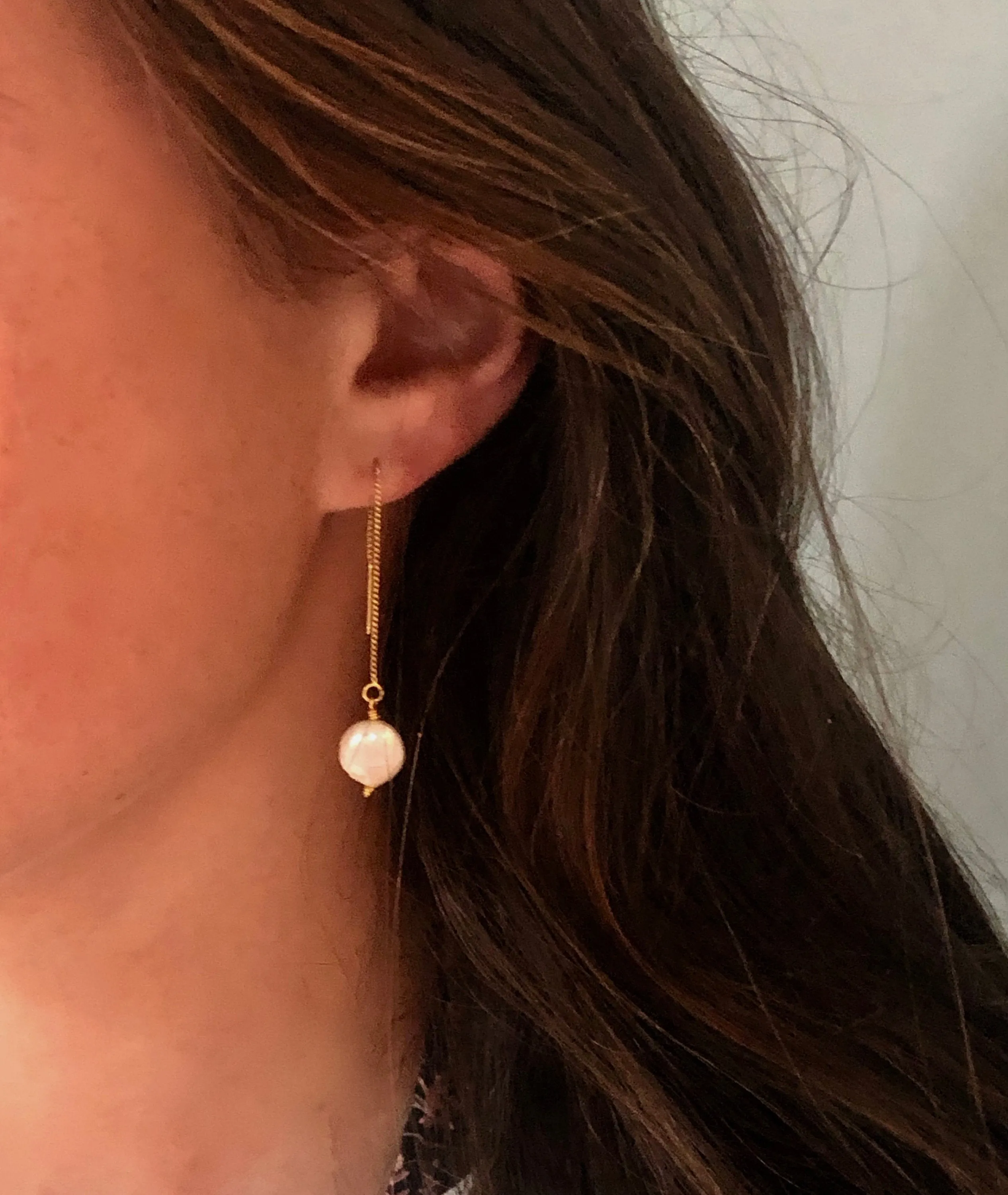 threader dangle earrings sold by bubs & sass product image thumbnail 4
