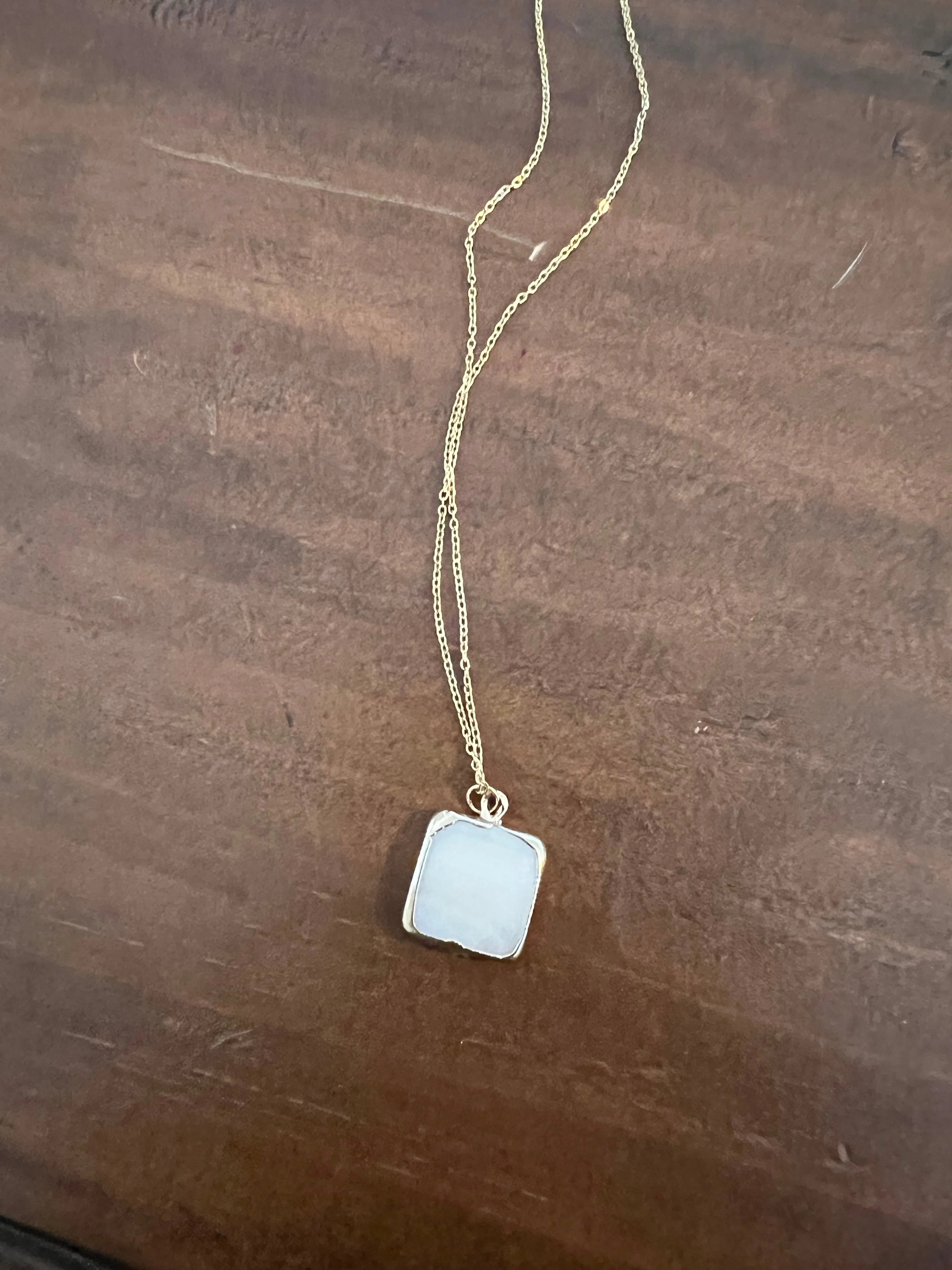 keshi pearl charm pendant necklace sold by bubs & sass