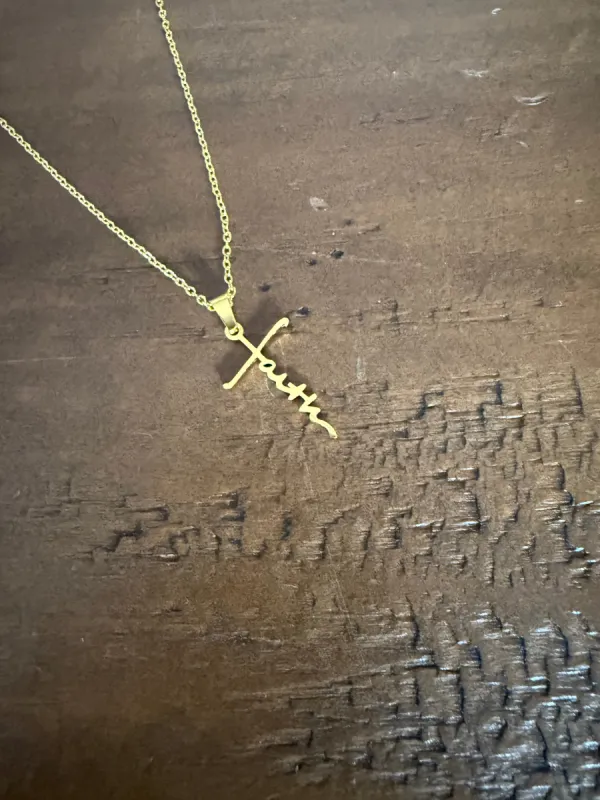 the faith cross sold by bubs & sass