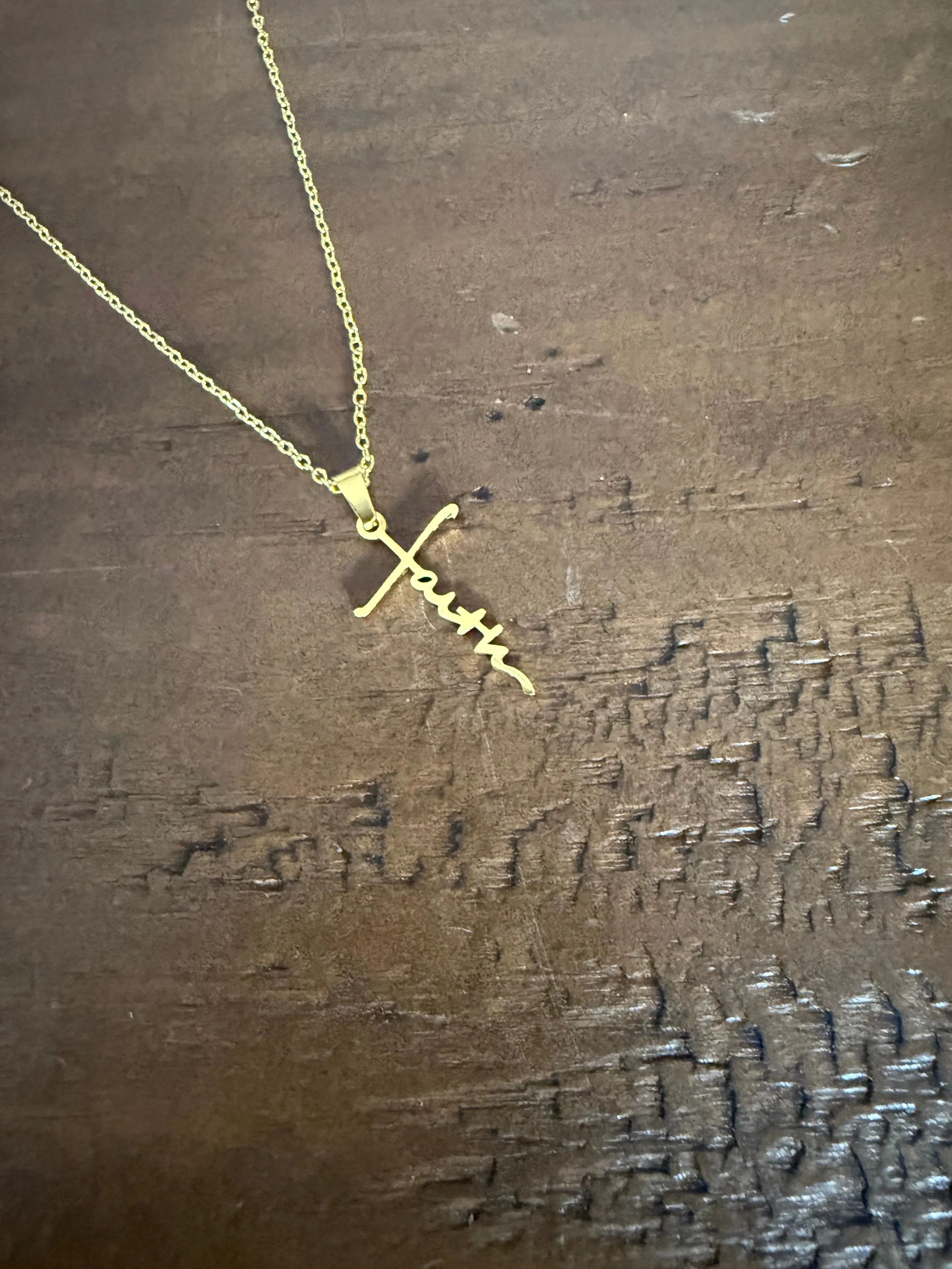 the faith cross sold by bubs & sass