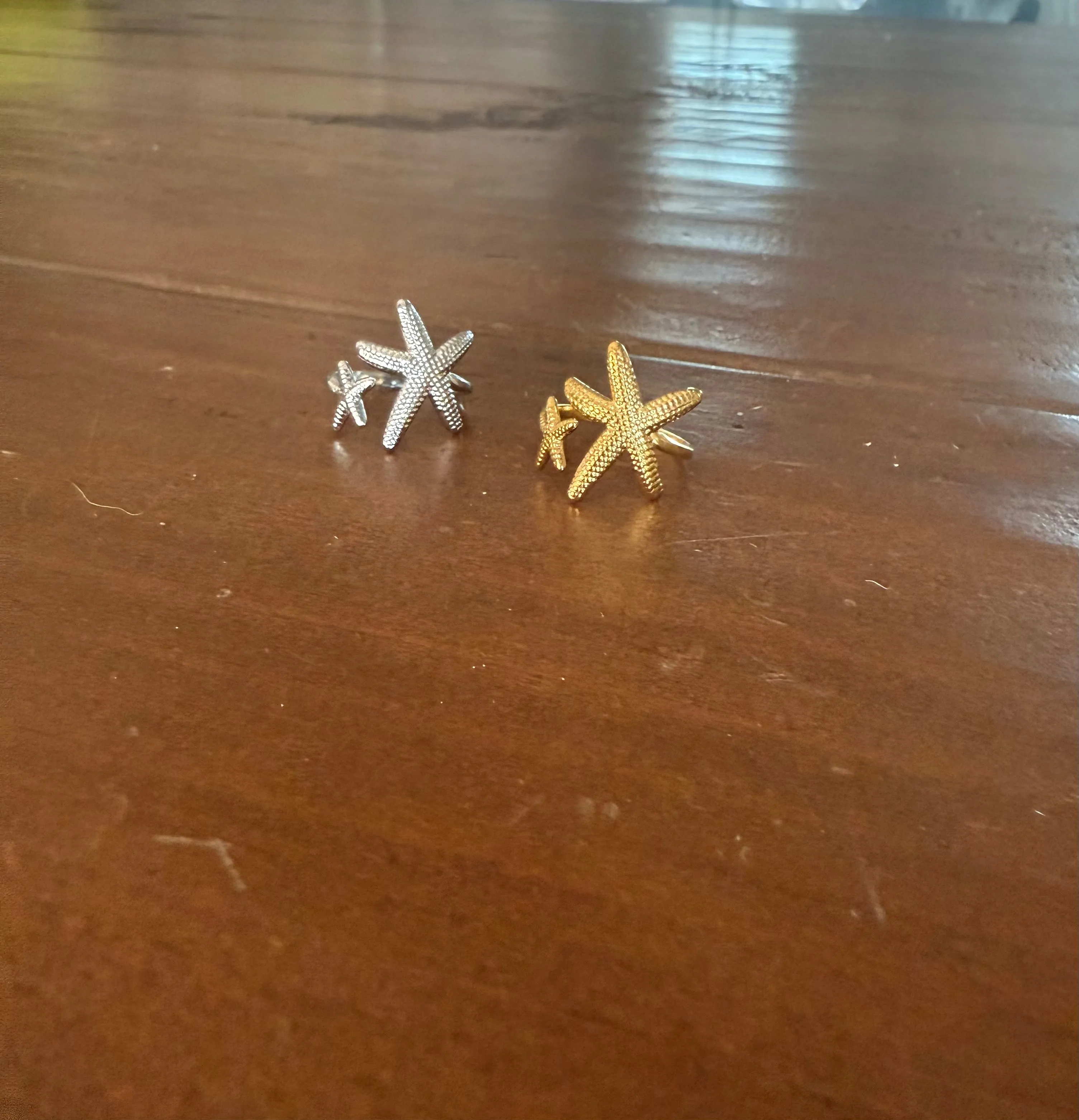 waterpreoof starfish rings sold by bubs & sass product image thumbnail 3