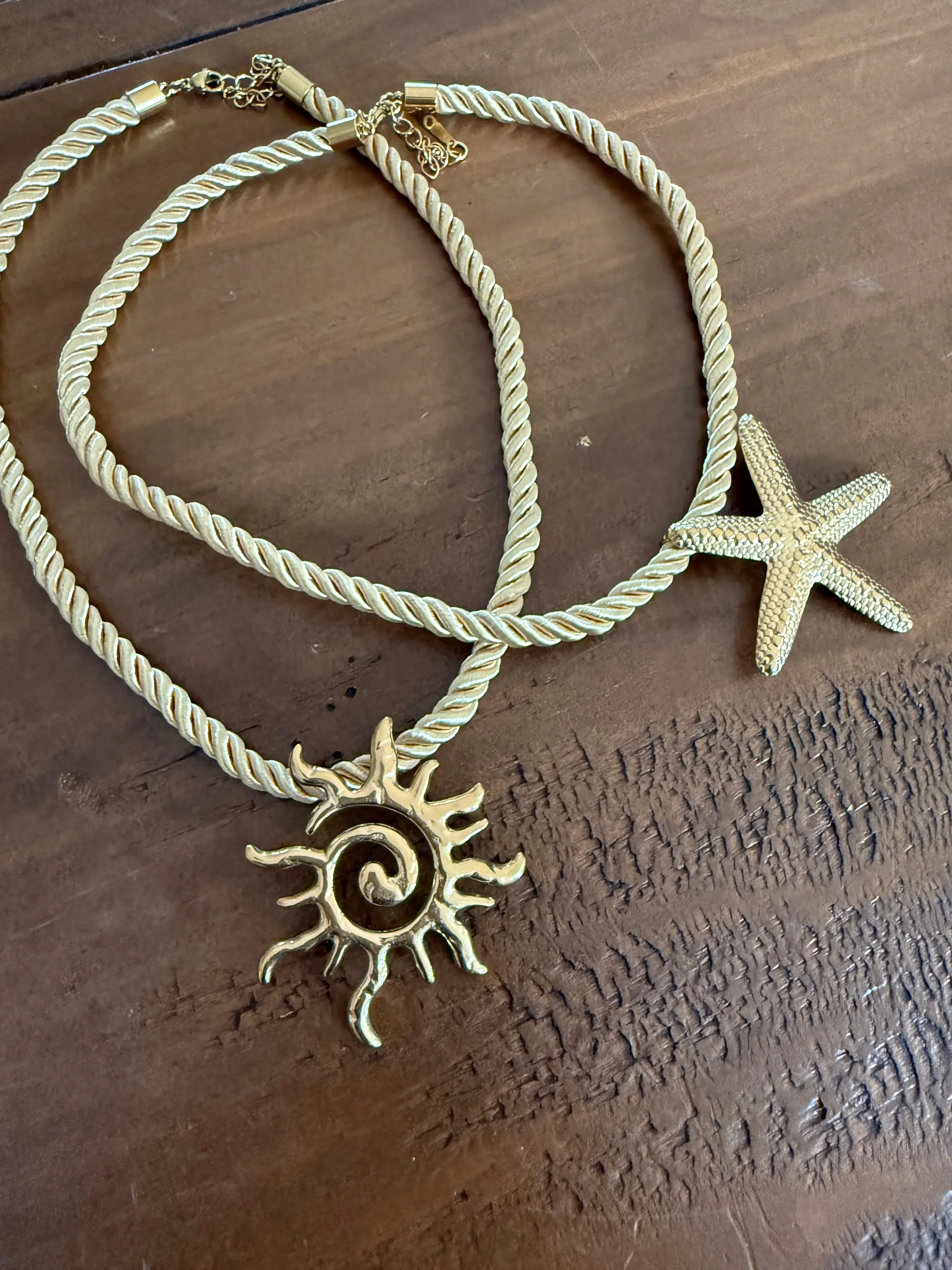 chunky sun and starfish pendants sold by bubs & sass product image thumbnail 2
