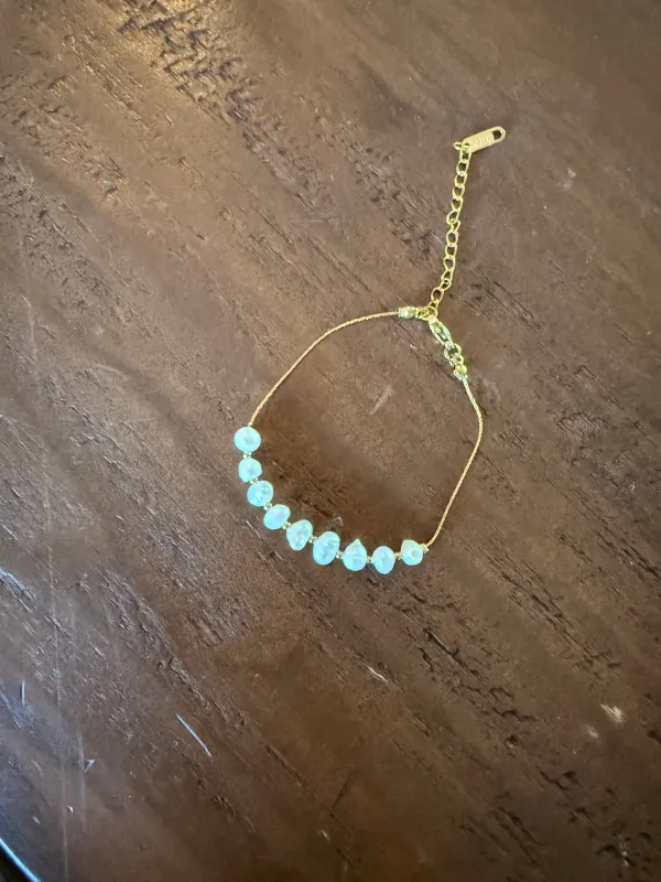 baroque pearl bracelet made by bubs & sass