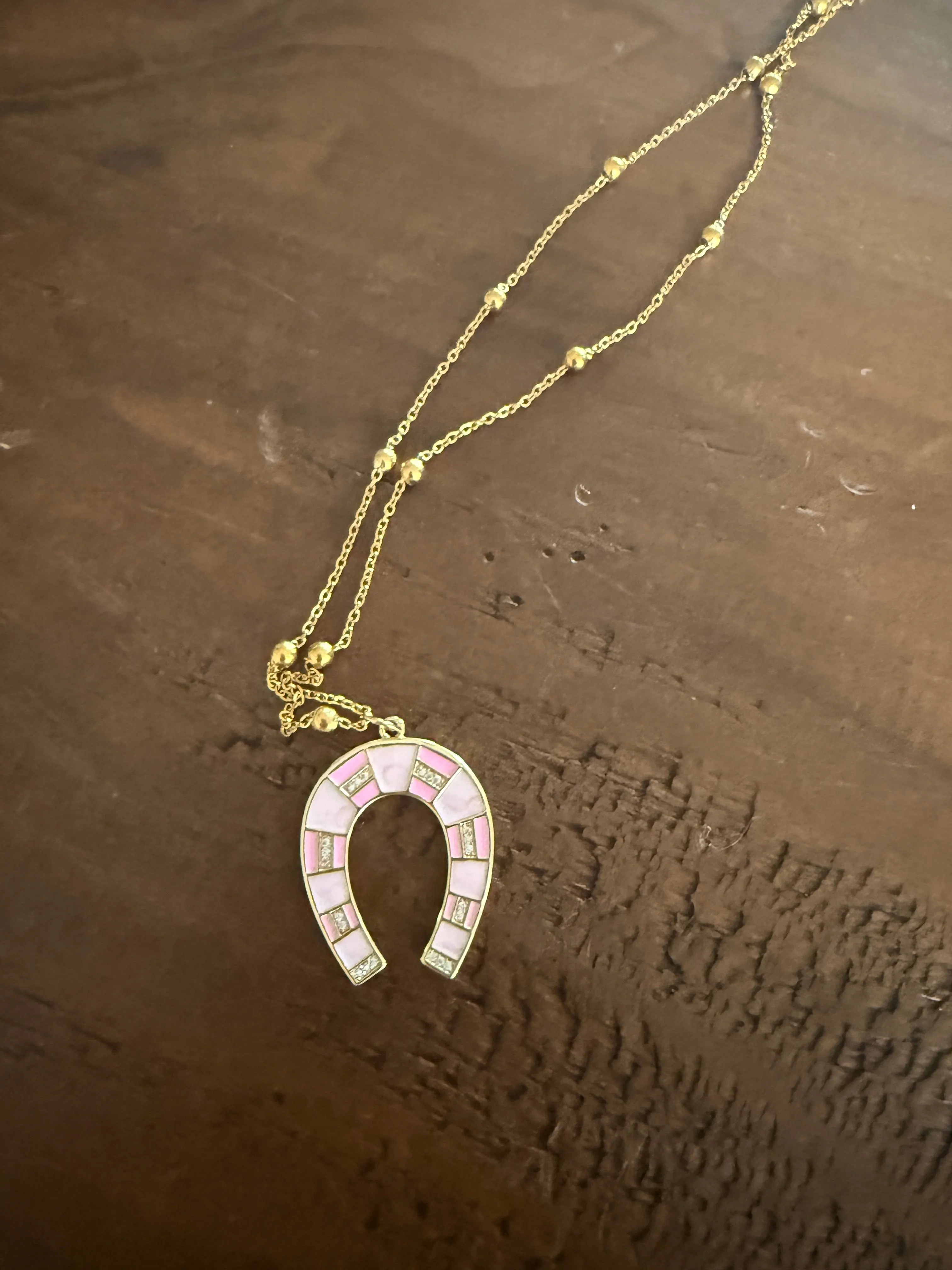 large horseshoe pendants sold by bubs & sass product image thumbnail 2