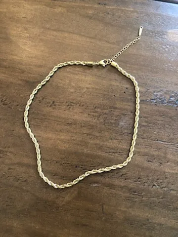 rope chain necklace sold by bubs & sass