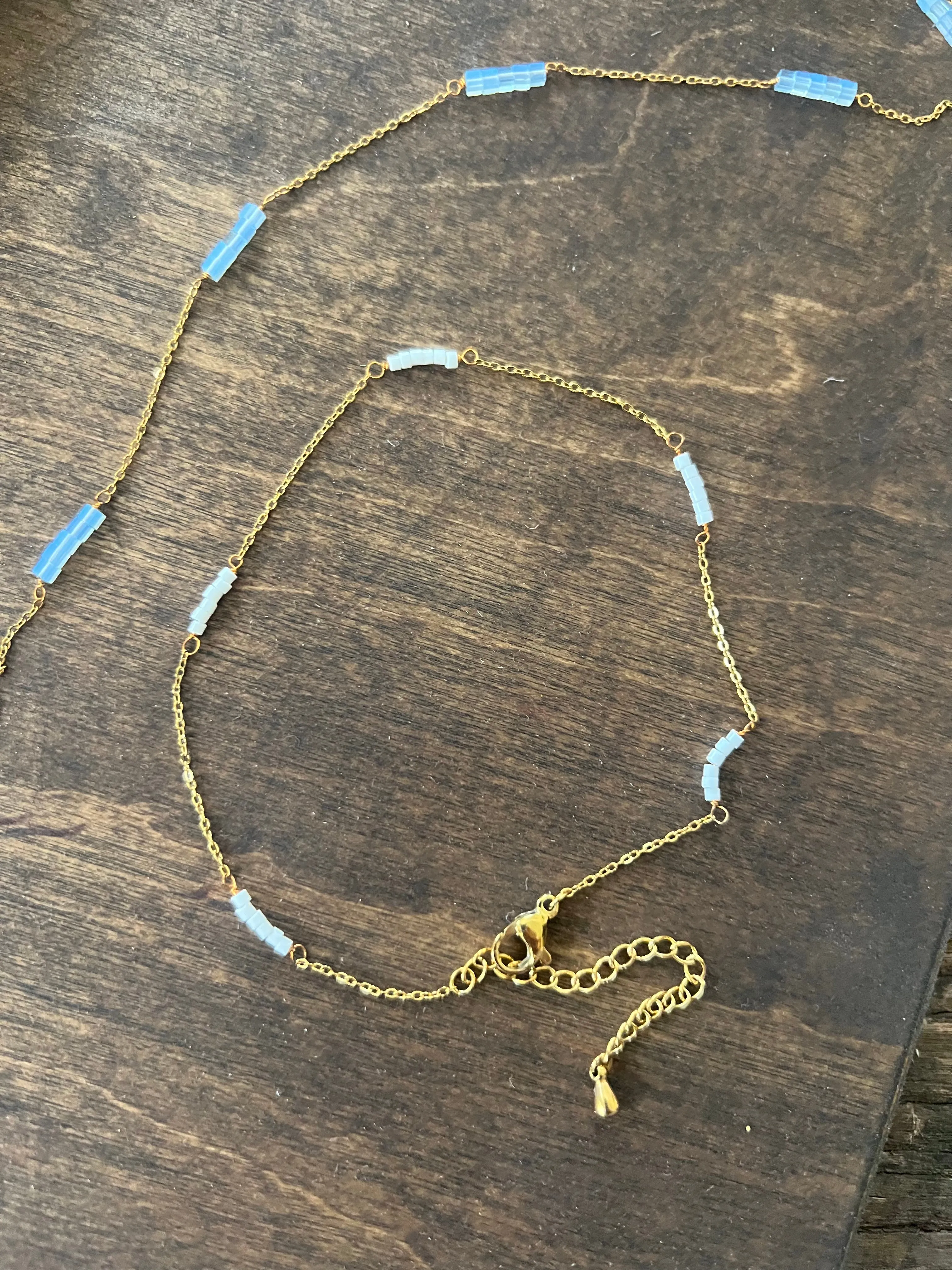 waterproof boho micro beaded anklets sold by bubs & sass