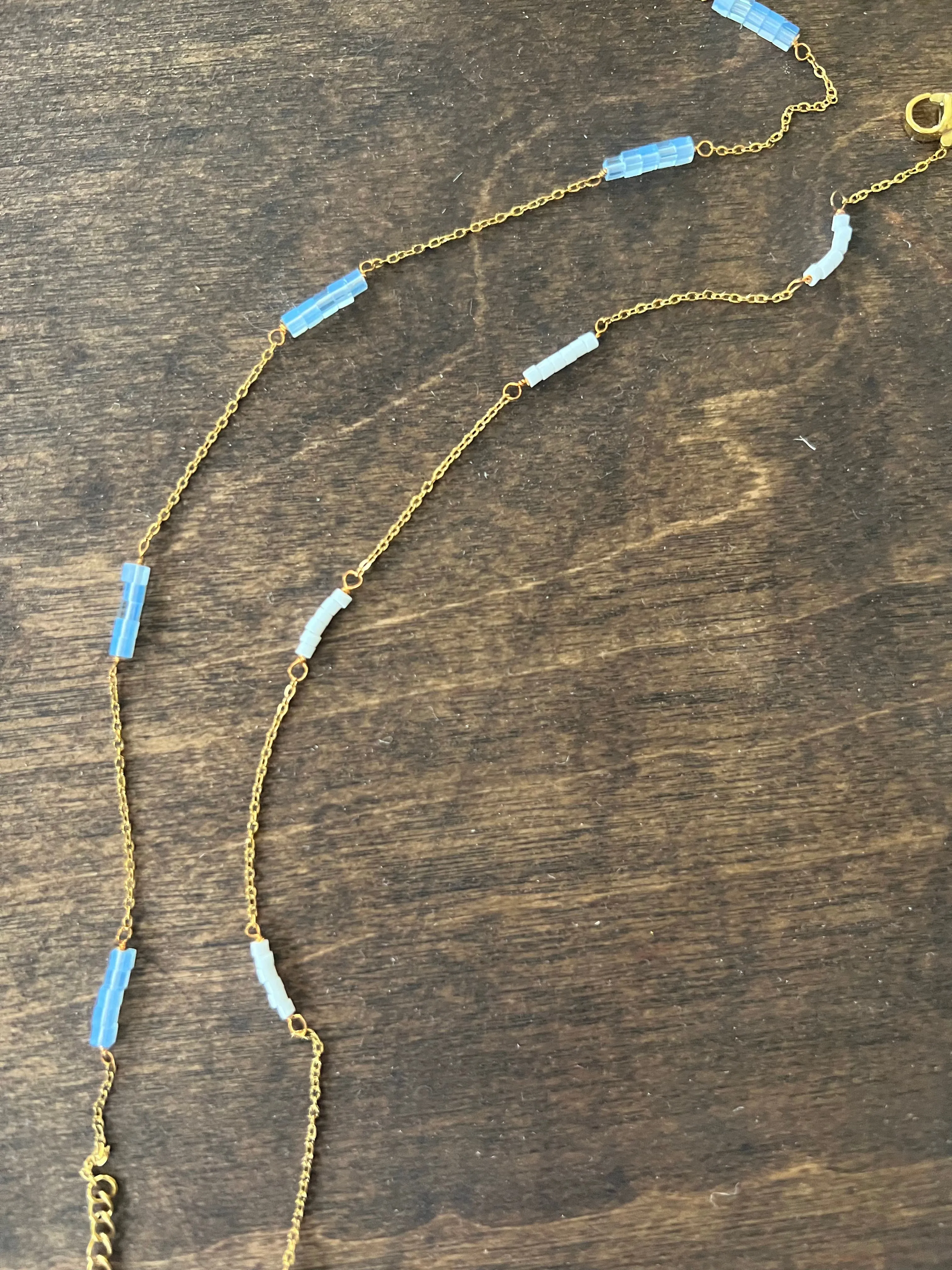 waterproof boho micro beaded anklets sold by bubs & sass product image thumbnail 2