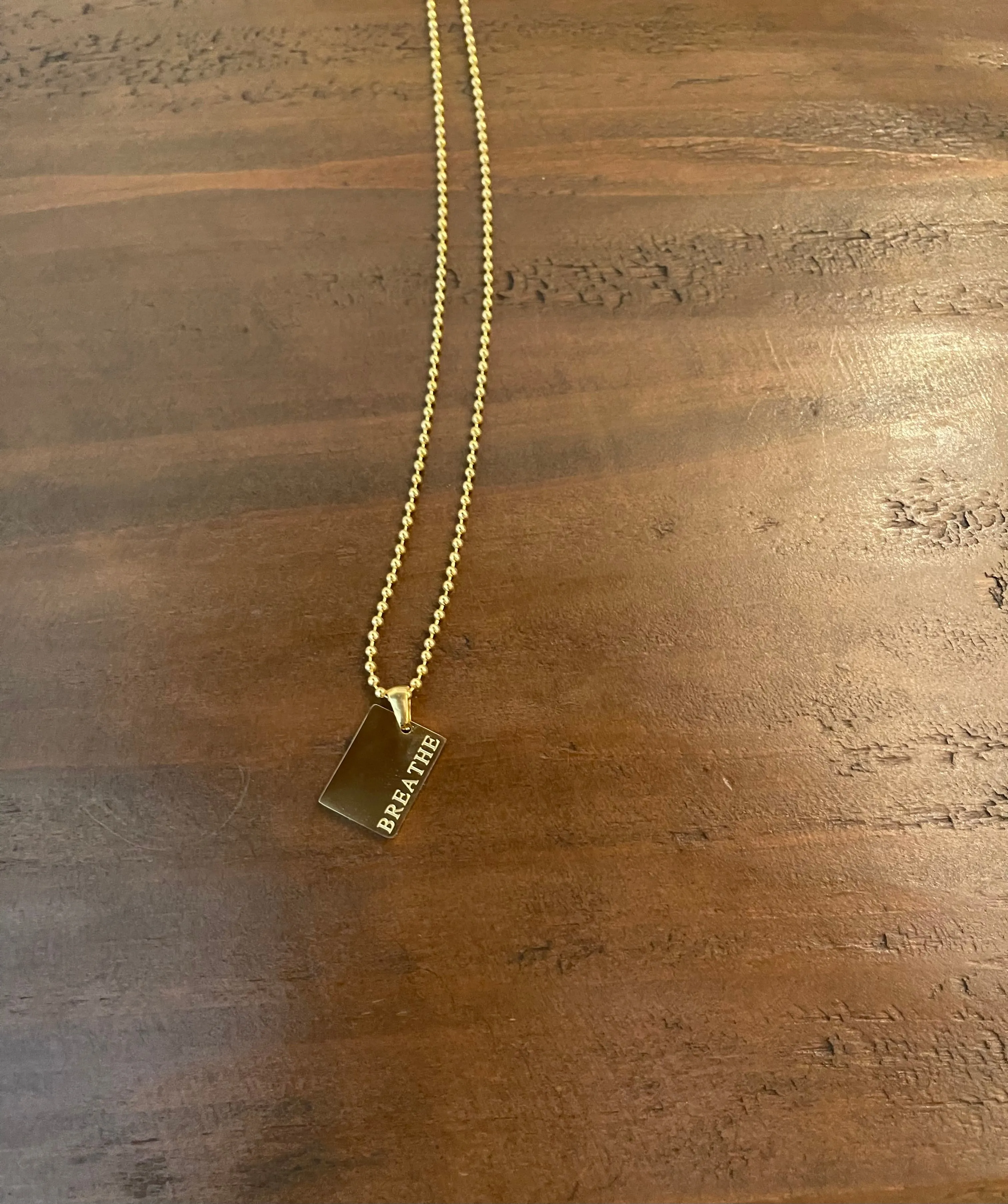 inspiration tag necklaces sold by bubs & sass product image thumbnail 2