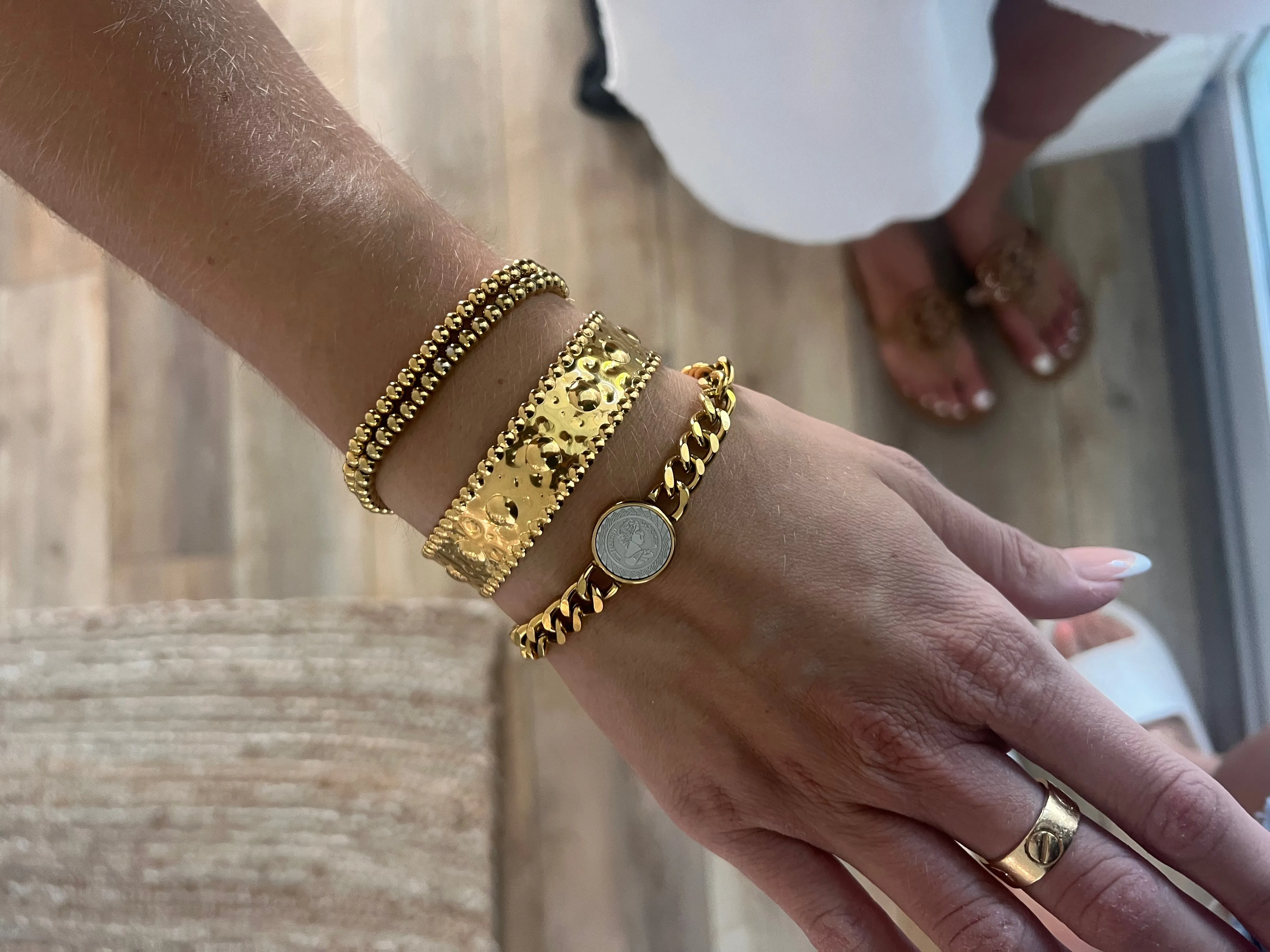 embellished fancy waterproof cuff sold by bubs & sass product image thumbnail 2