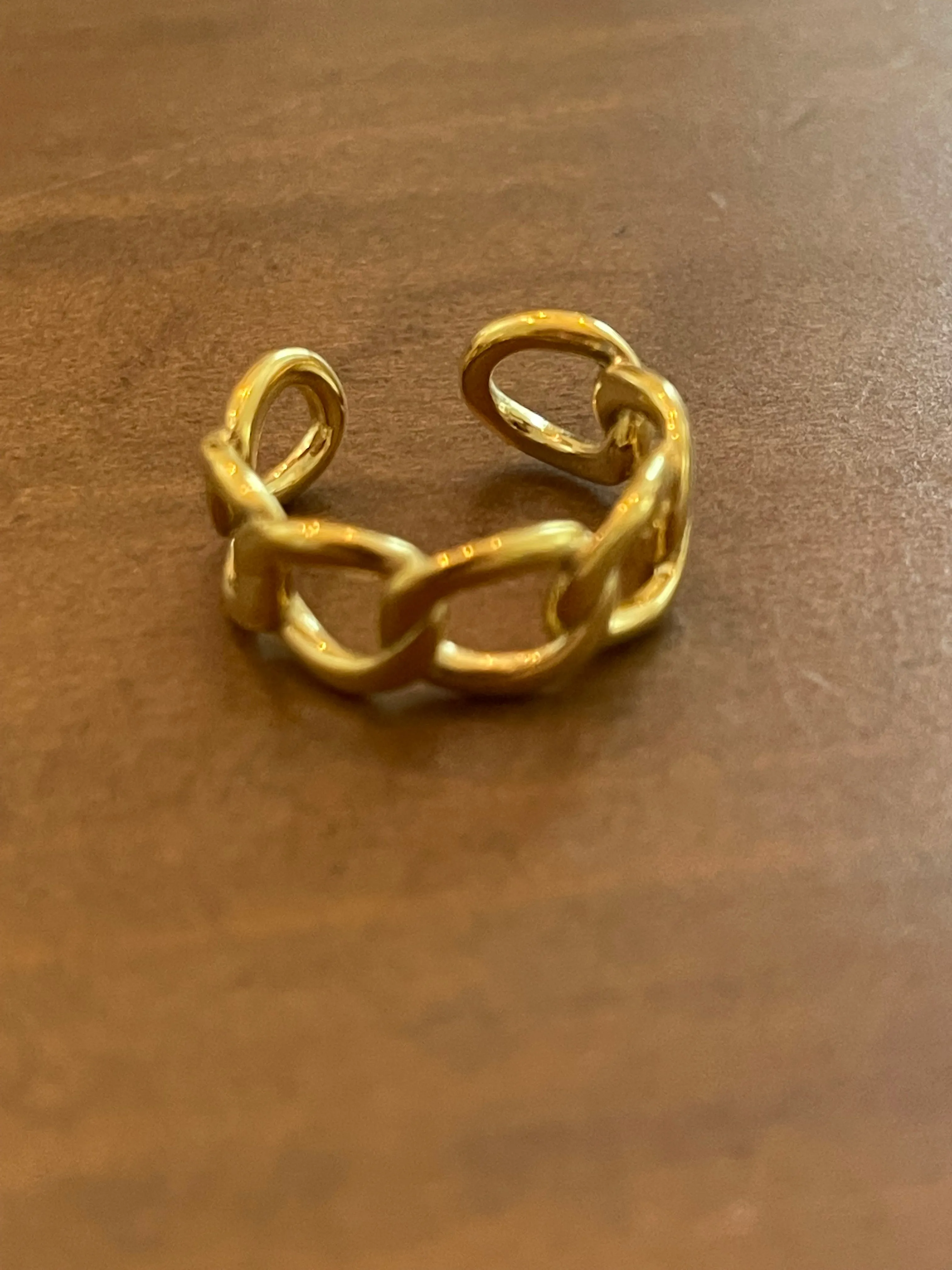 adjustable waterproof cuban ring sold by bubs & sass product image thumbnail 3