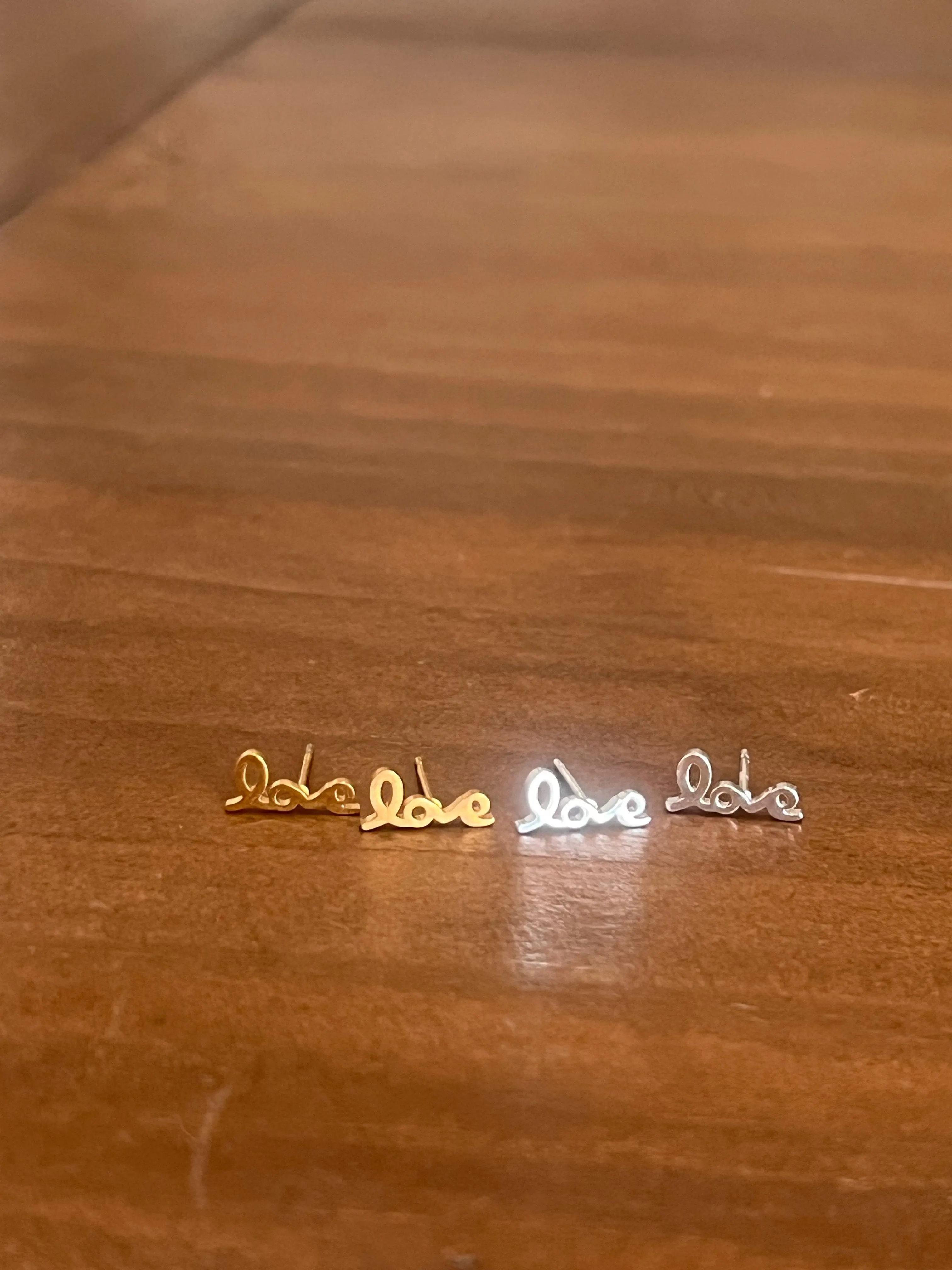 little love stud earrings sold by bubs & sass