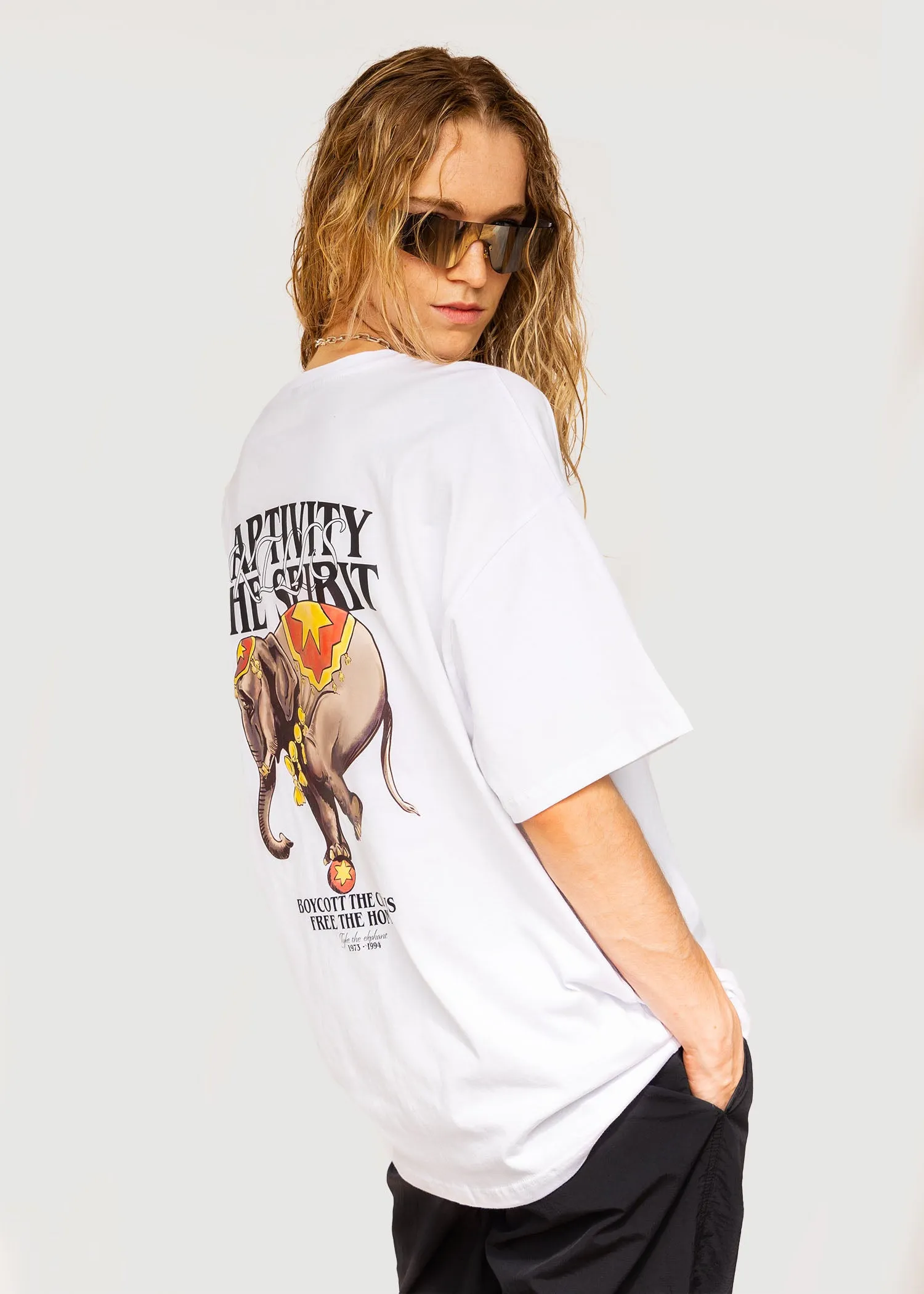 "CAPTIVITY KILLS THE SPIRIT" TEE sold by Dont Eat the Homies product image thumbnail 5