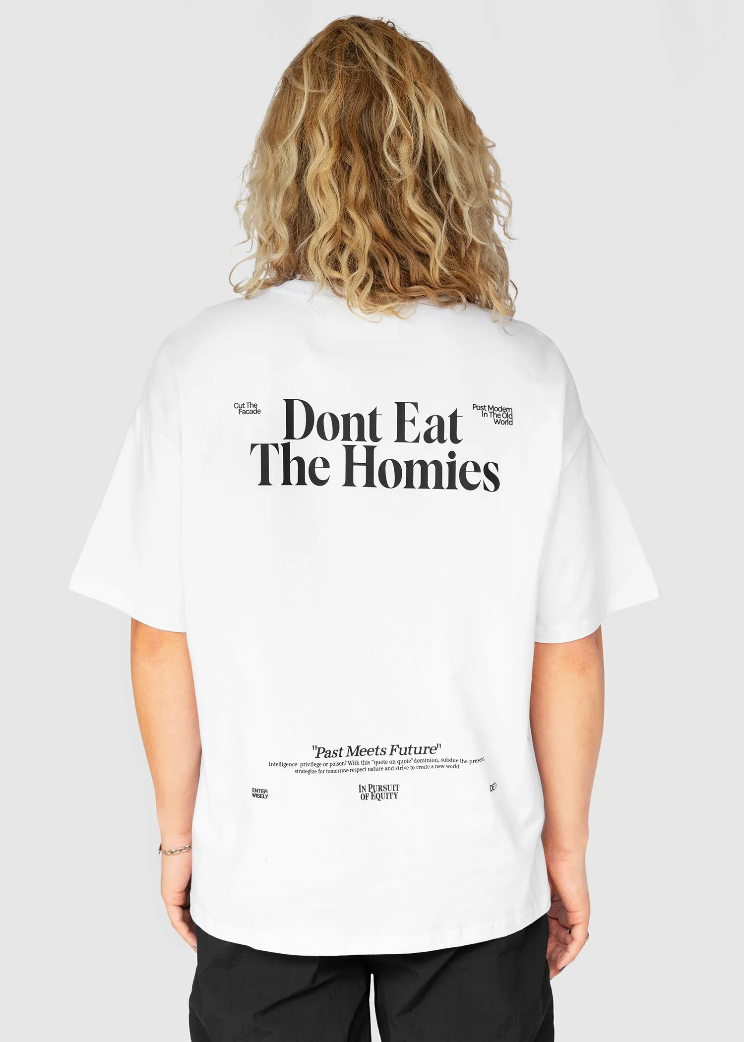 "PAST MEETS FUTURE" TEE sold by Dont Eat the Homies product image thumbnail 3