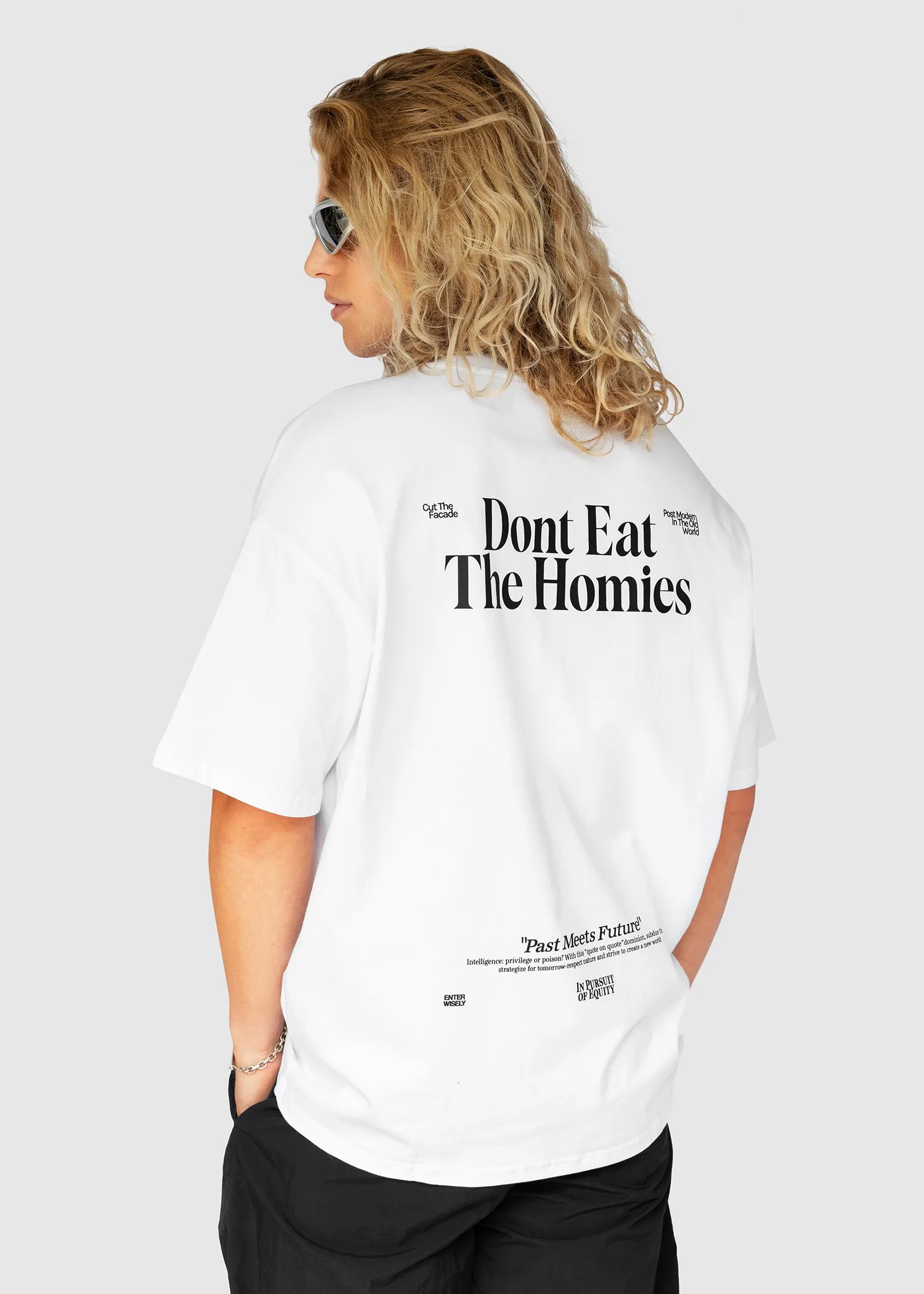 "PAST MEETS FUTURE" TEE sold by Dont Eat the Homies product image thumbnail 4