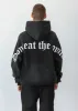 SHOULDER PRINT DISTRESSED HOODIE sold by Dont Eat the Homies