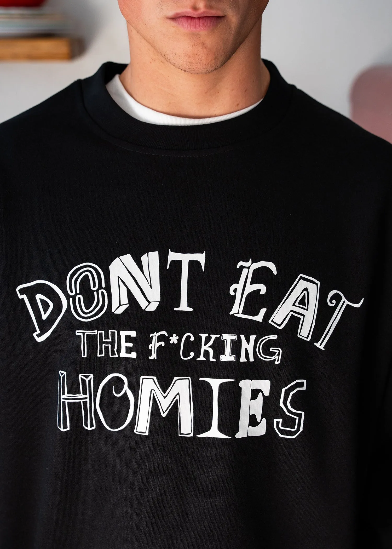 Dont Eat The Effing Homies Crewneck sold by Dont Eat the Homies product image thumbnail 2