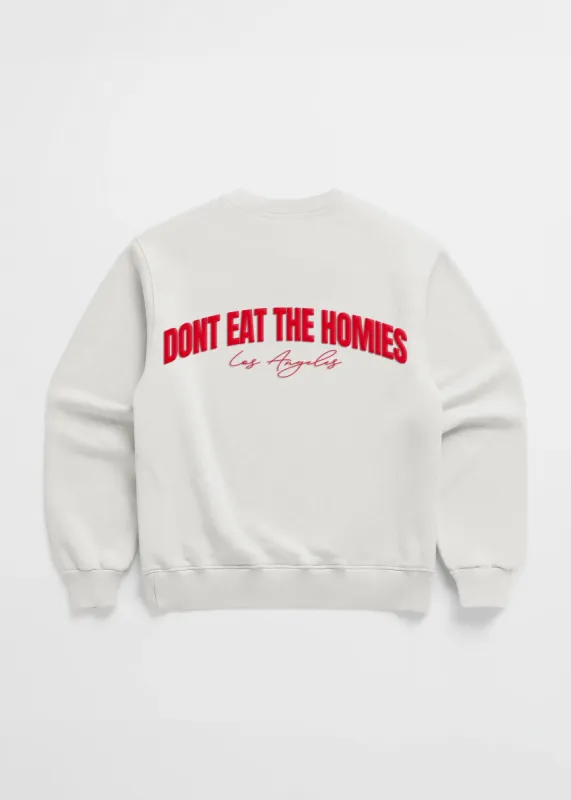 Red Arch Crewneck sold by Dont Eat the Homies