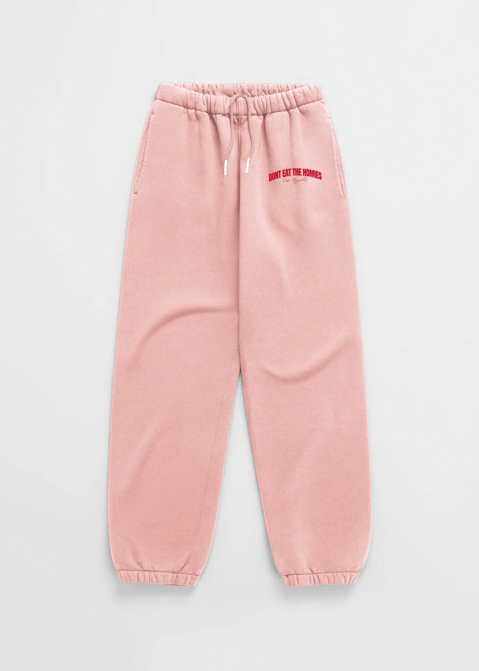 Red Arch Sweatpant sold by Dont Eat the Homies