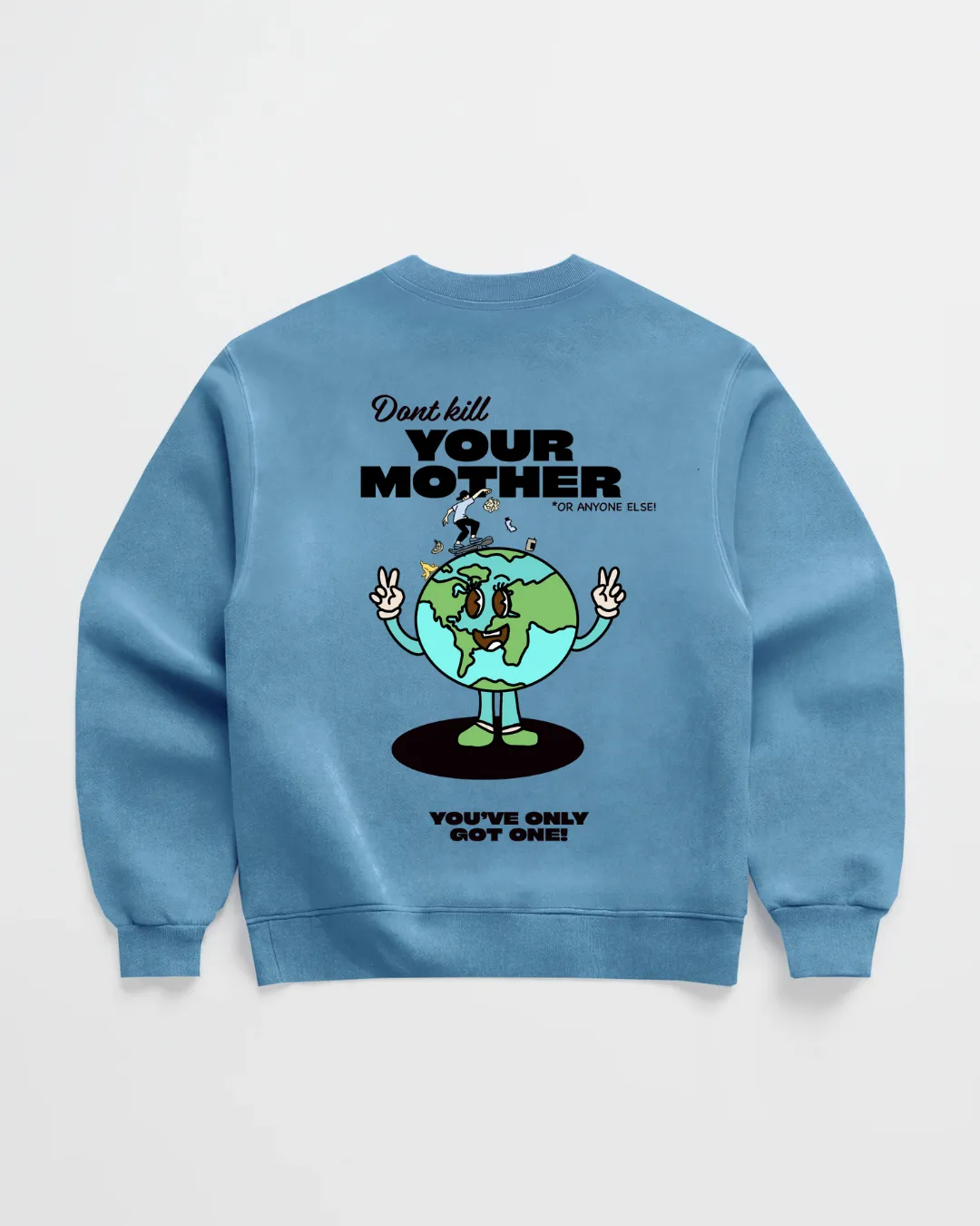Earth Crewneck sold by Dont Eat the Homies product image thumbnail 3