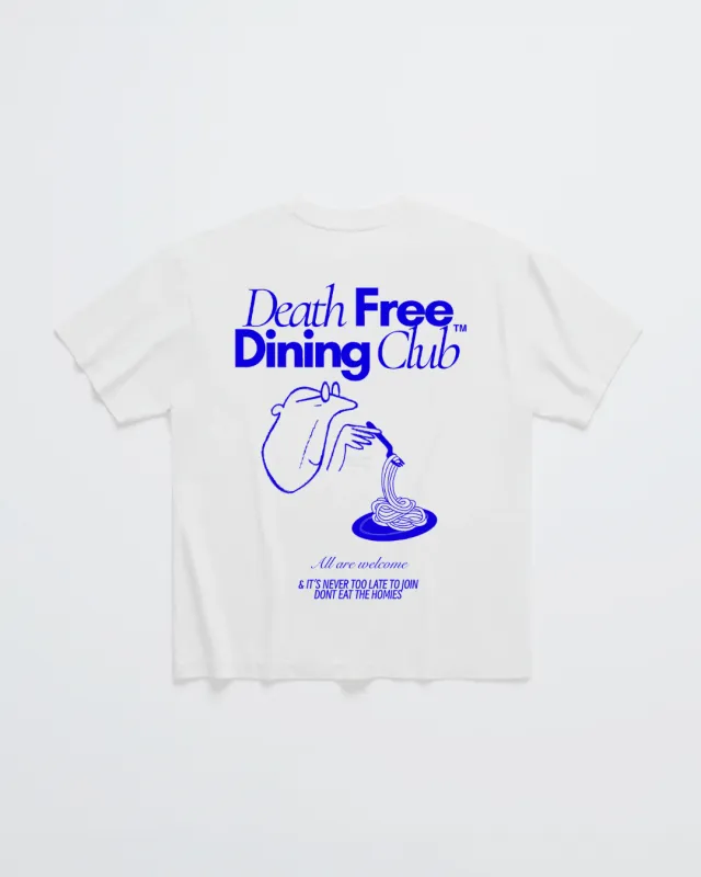 DEATH FREE DINING CLUB TEE sold by Dont Eat the Homies