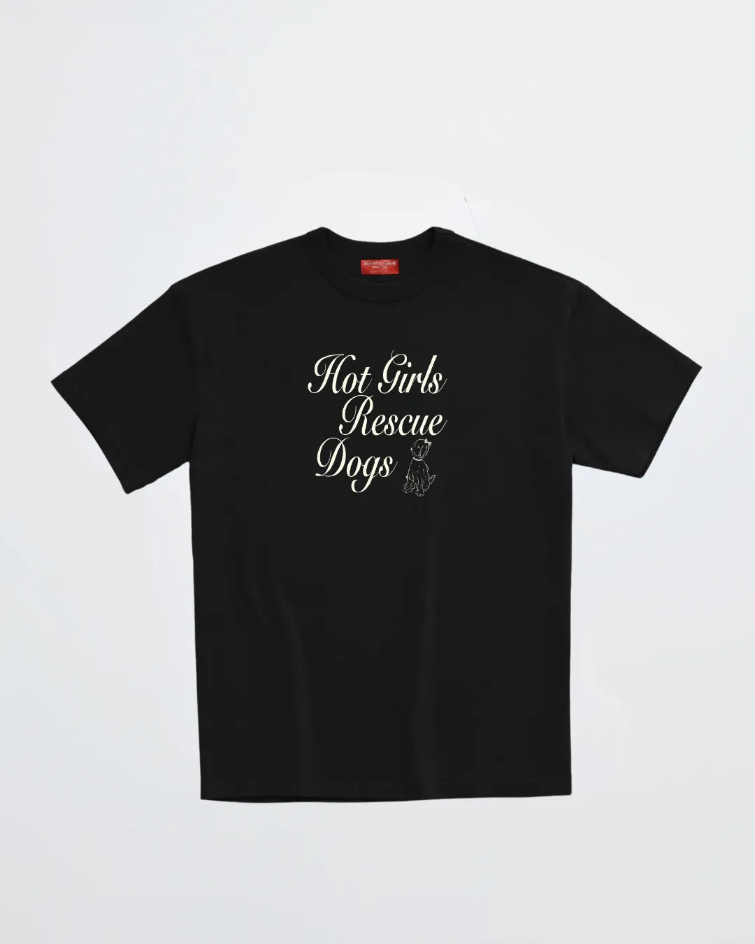 HOT GIRLS RESCUE DOGS TEE sold by Dont Eat the Homies product image thumbnail 2