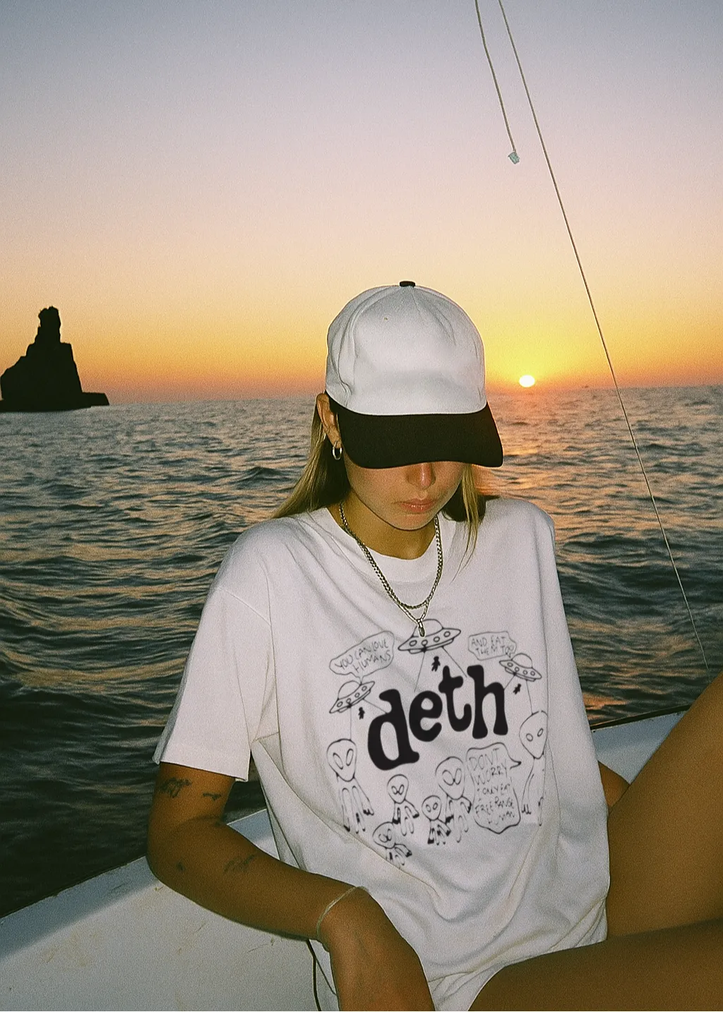 ALIEN DOODLE TEE sold by Dont Eat the Homies product image thumbnail 2