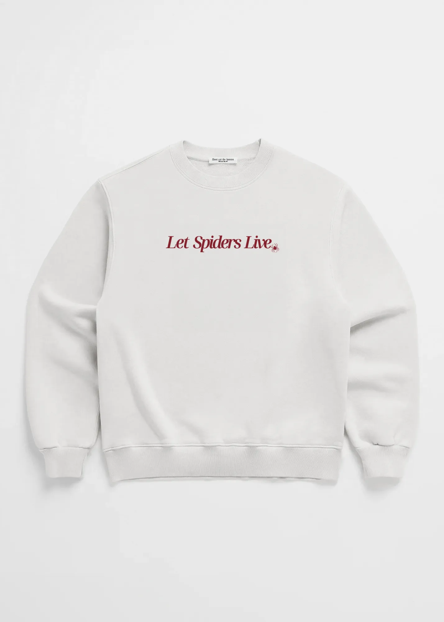 LET SPIDERS LIVE CREWNECK sold by Dont Eat the Homies product image thumbnail 2